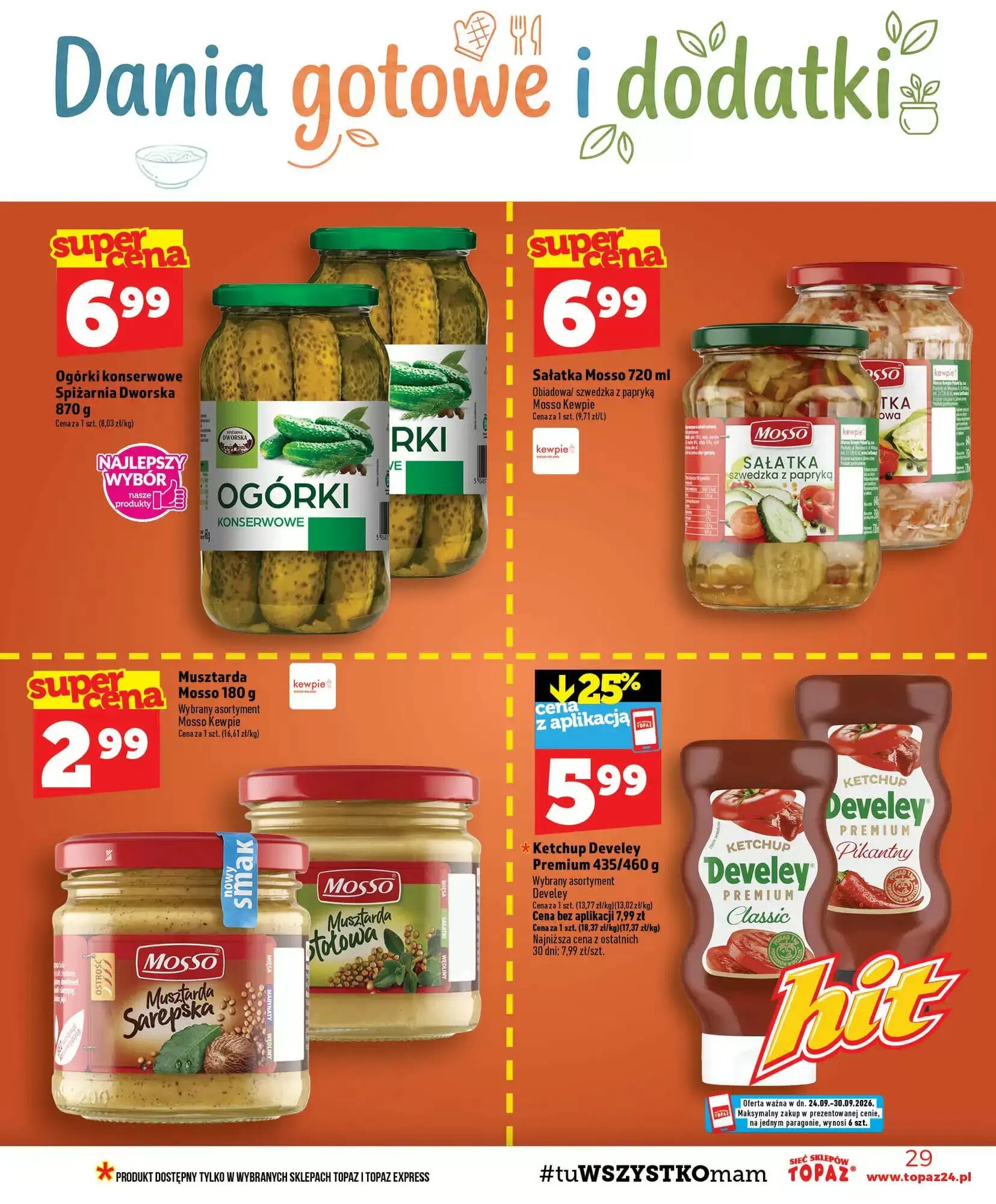 Gazetka promocyjna Topaz  ważna od 24.09.2026 - Strona 29.