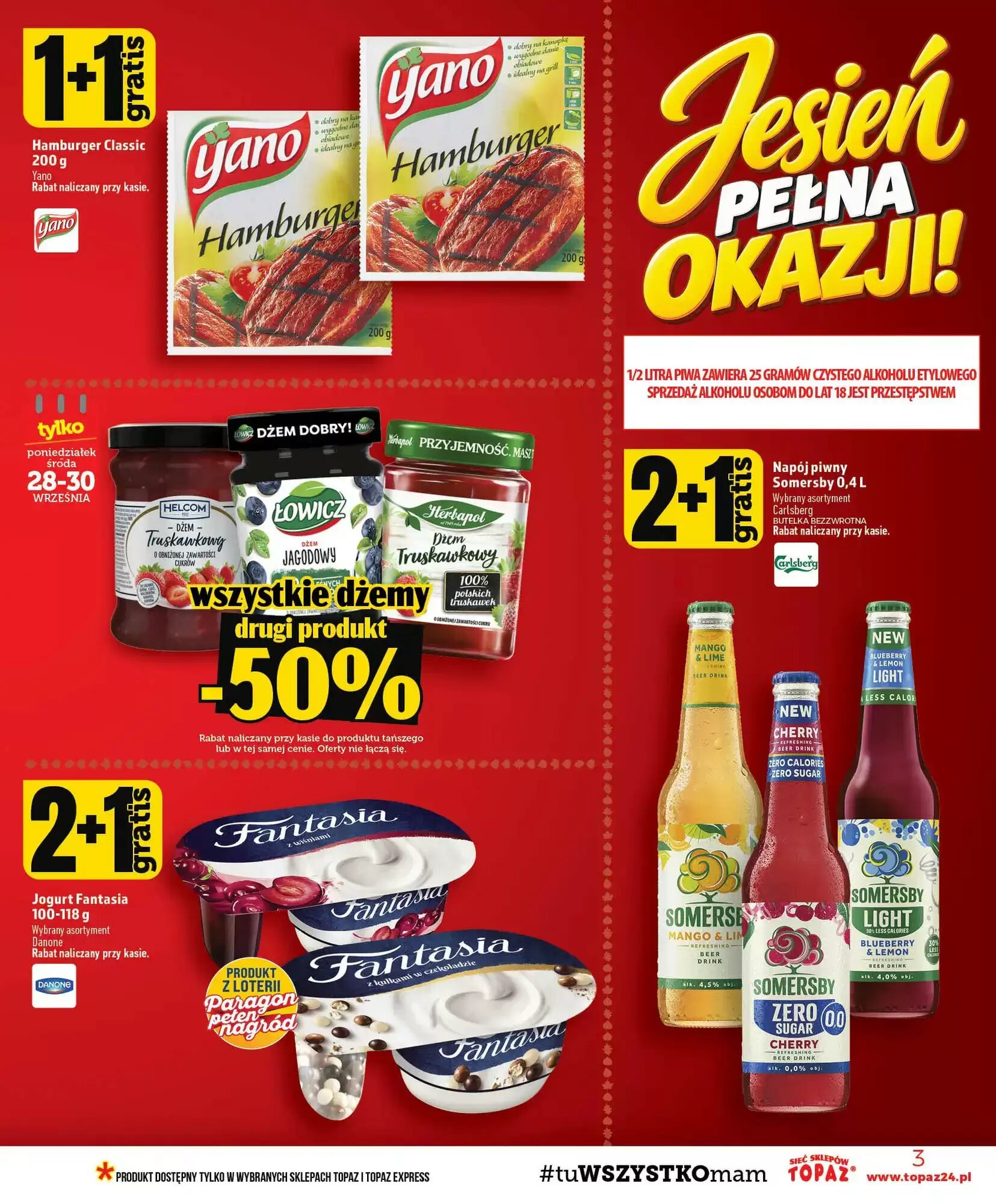 Gazetka promocyjna Topaz  ważna od 24.09.2026 - Strona 3.
