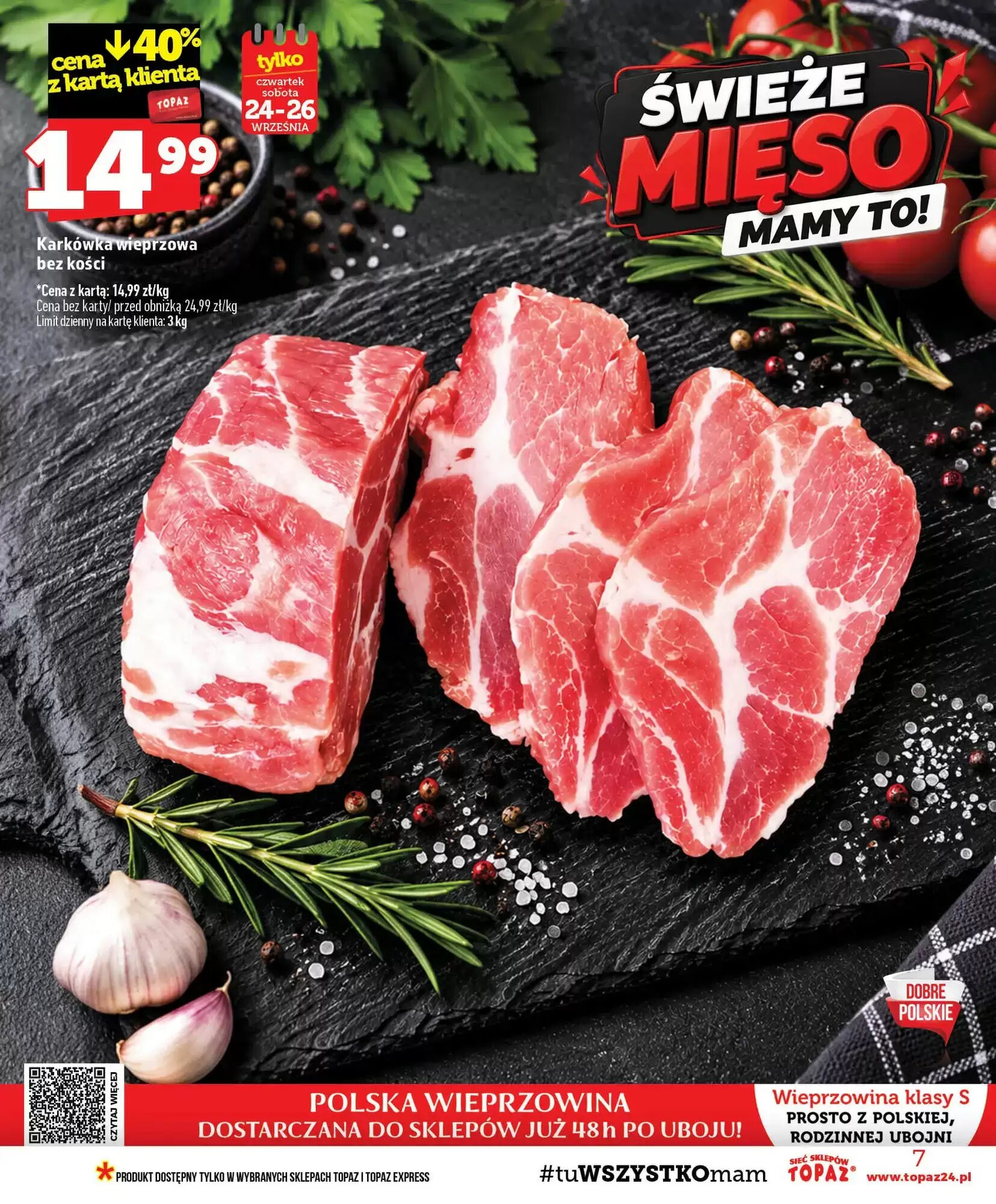Gazetka promocyjna Topaz  ważna od 24.09.2026 - Strona 7.