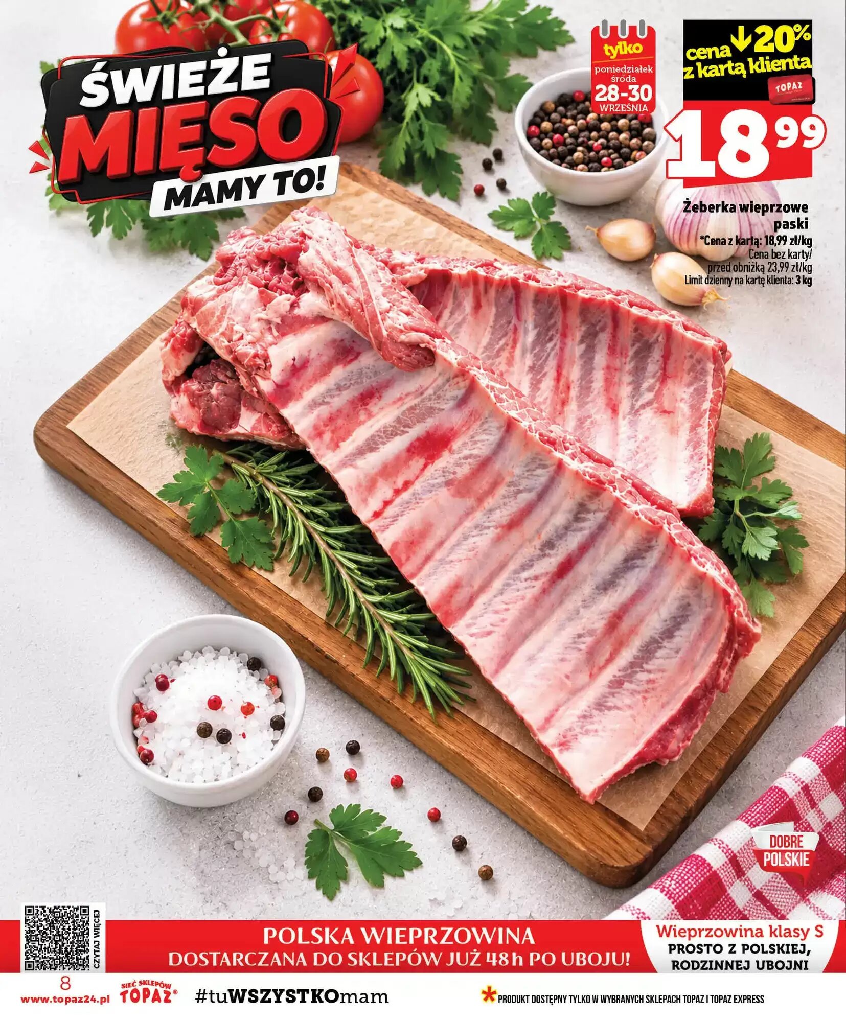 Gazetka promocyjna Topaz  ważna od 24.09.2026 - Strona 8.