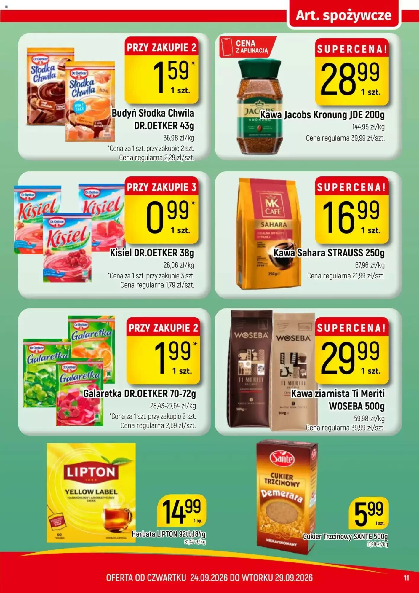 Gazetka promocyjna Delikatesy Piotruś Pan  ważna od 24.09.2026 - Strona 11.