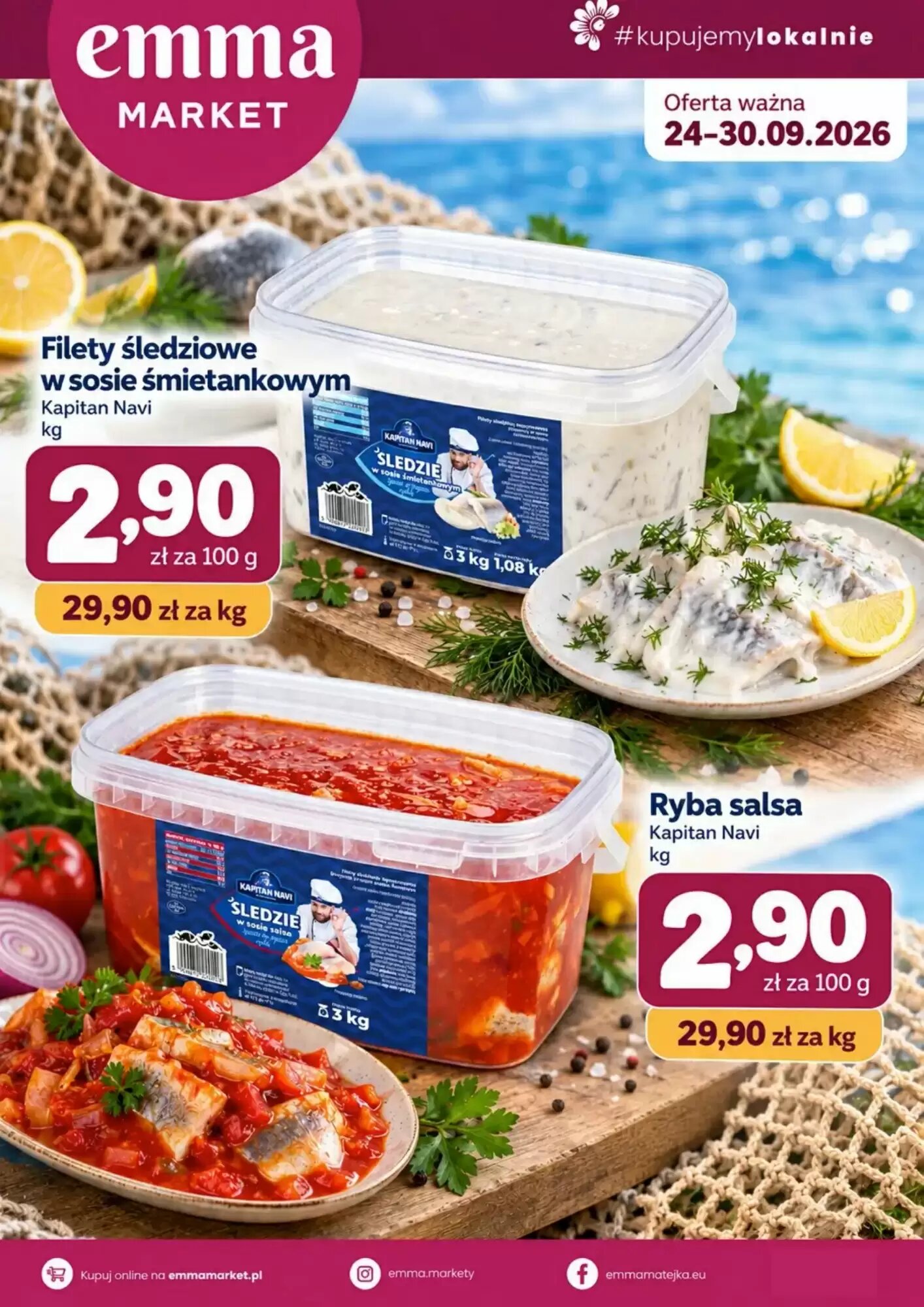 Gazetka promocyjna EMMA market ważna od 24.09.2026 - Strona 1.