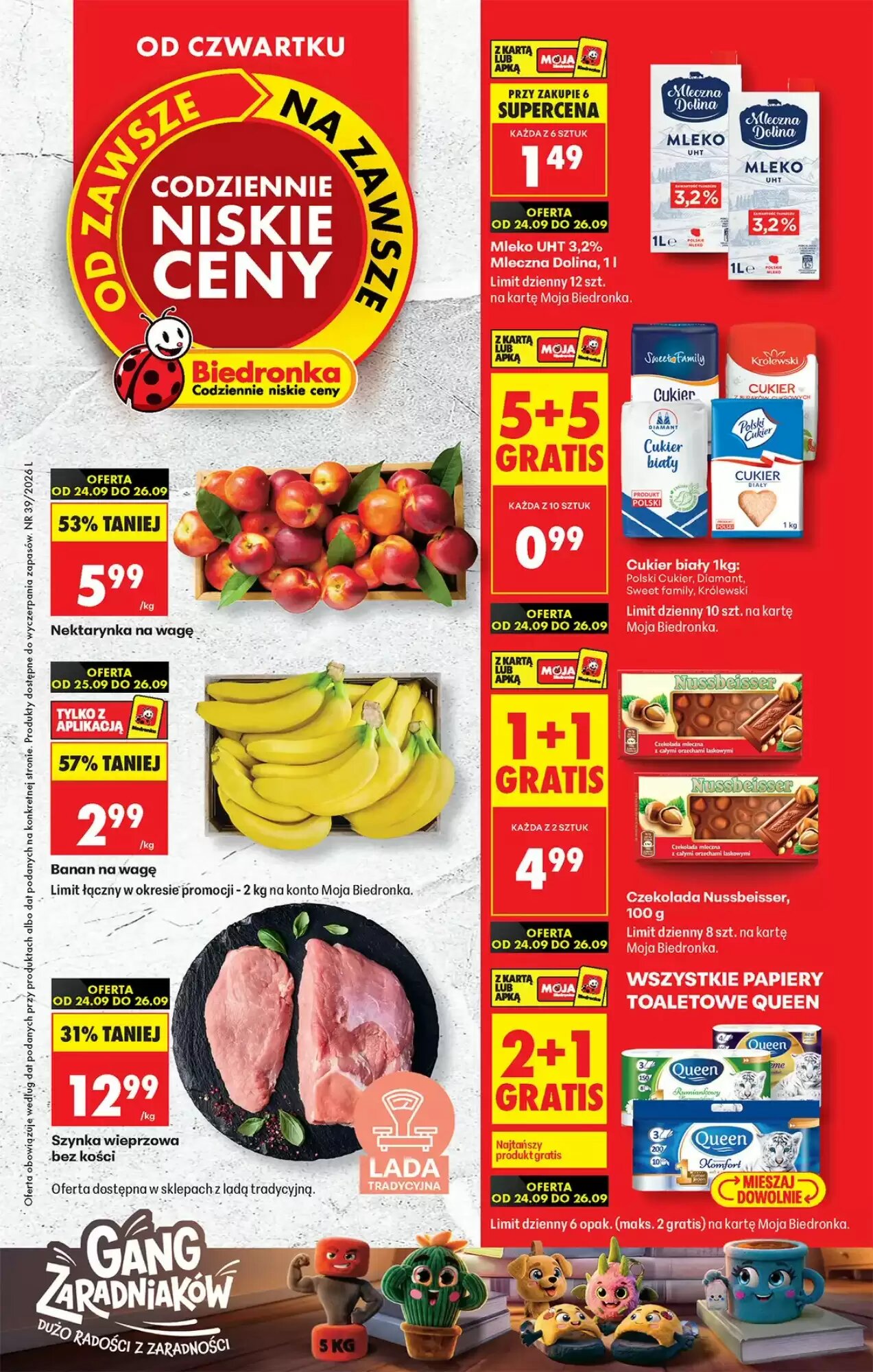 Gazetka promocyjna Biedronka  ważna od 24.09.2026 - Strona 1.