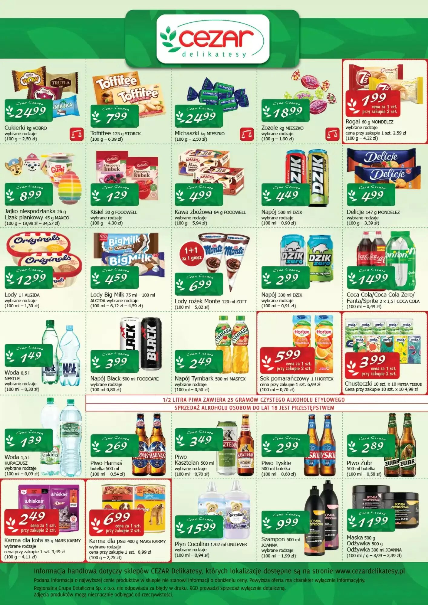 Gazetka promocyjna Cezar Delikatesy  ważna od 24.09.2026 - Strona 2.