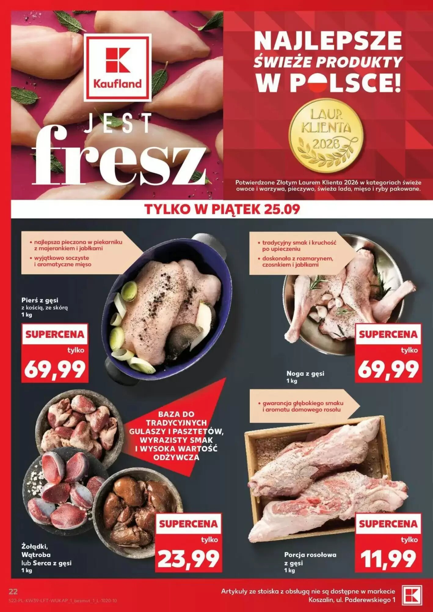 Gazetka promocyjna Kaufland  ważna od 24.09.2026 - Strona 22.