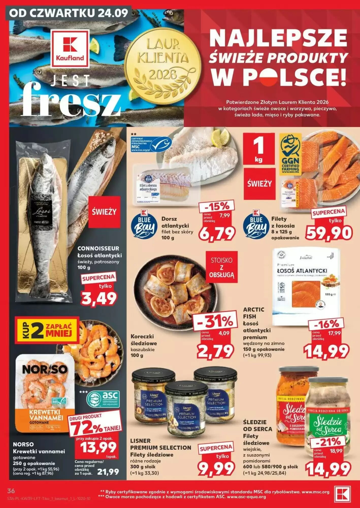 Gazetka promocyjna Kaufland  ważna od 24.09.2026 - Strona 36.