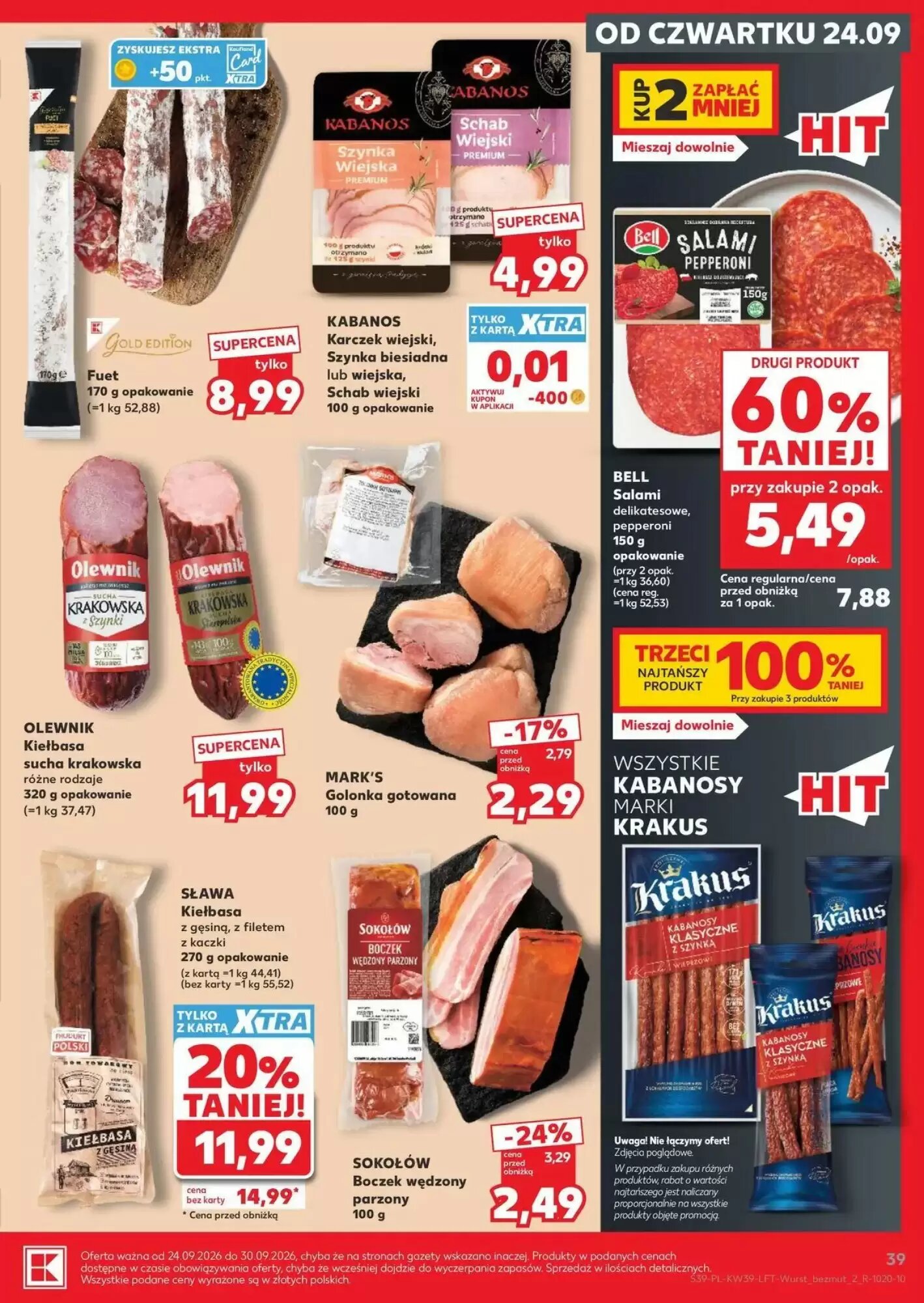 Gazetka promocyjna Kaufland  ważna od 24.09.2026 - Strona 39.