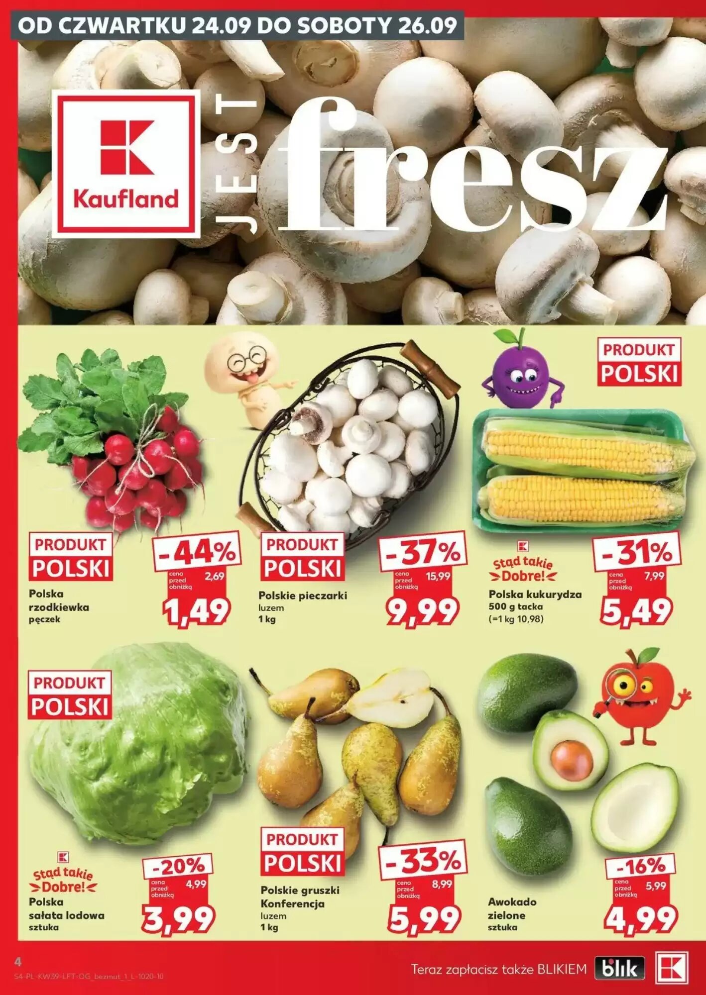 Gazetka promocyjna Kaufland  ważna od 24.09.2026 - Strona 4.