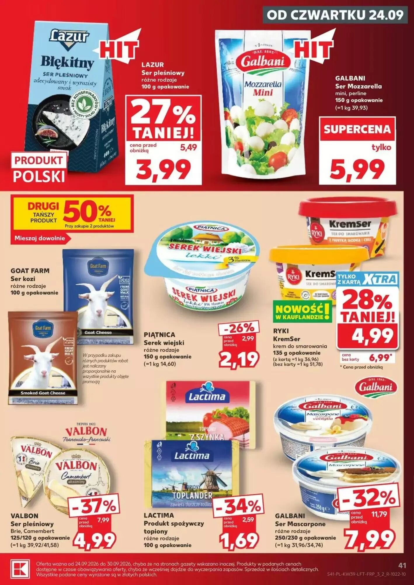 Gazetka promocyjna Kaufland  ważna od 24.09.2026 - Strona 41.