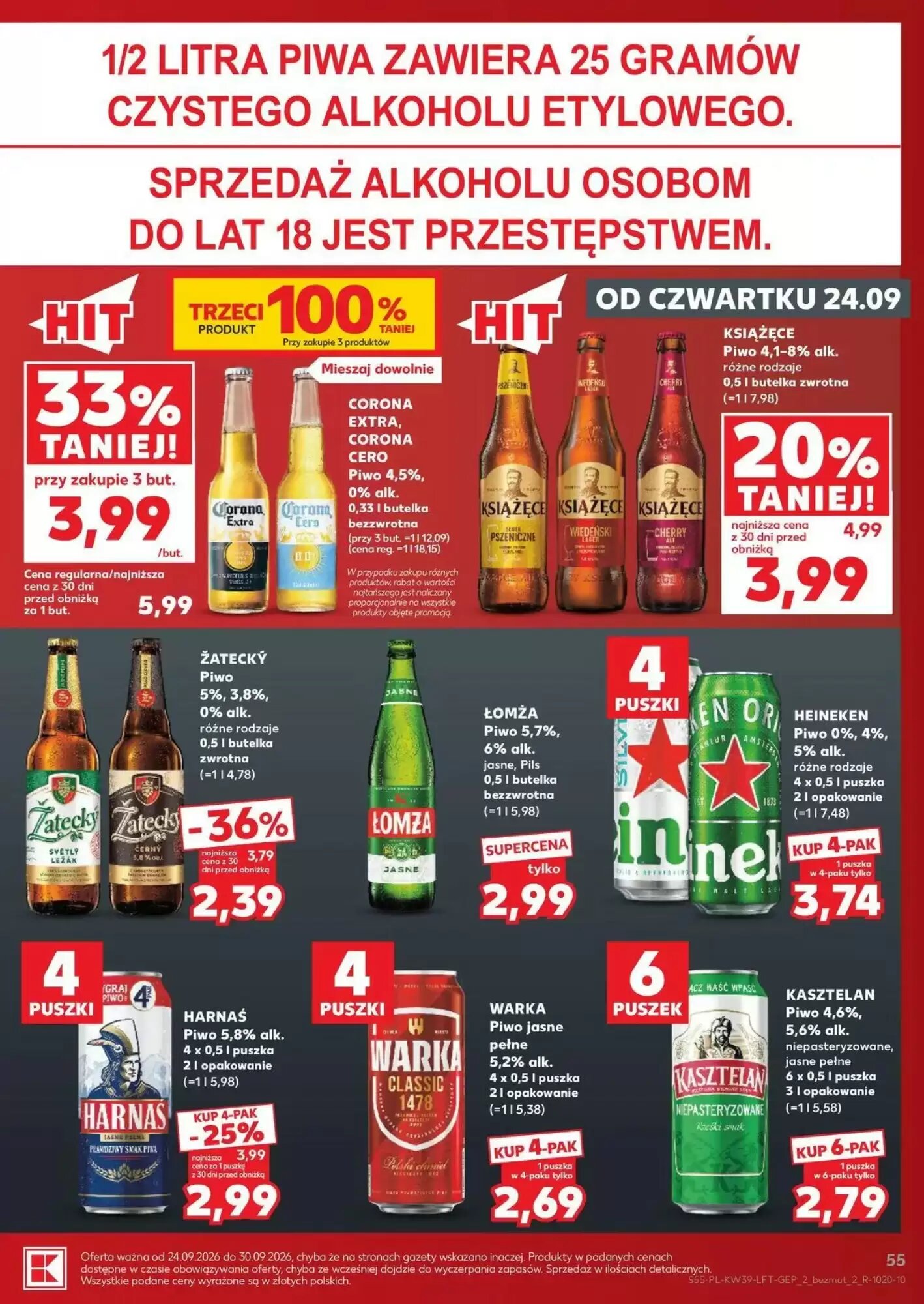Gazetka promocyjna Kaufland  ważna od 24.09.2026 - Strona 55.