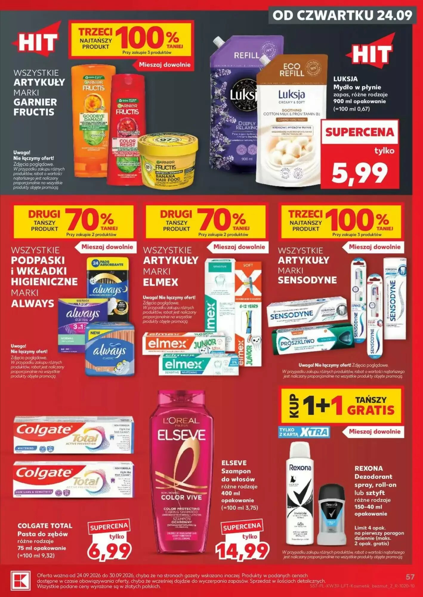 Gazetka promocyjna Kaufland  ważna od 24.09.2026 - Strona 57.