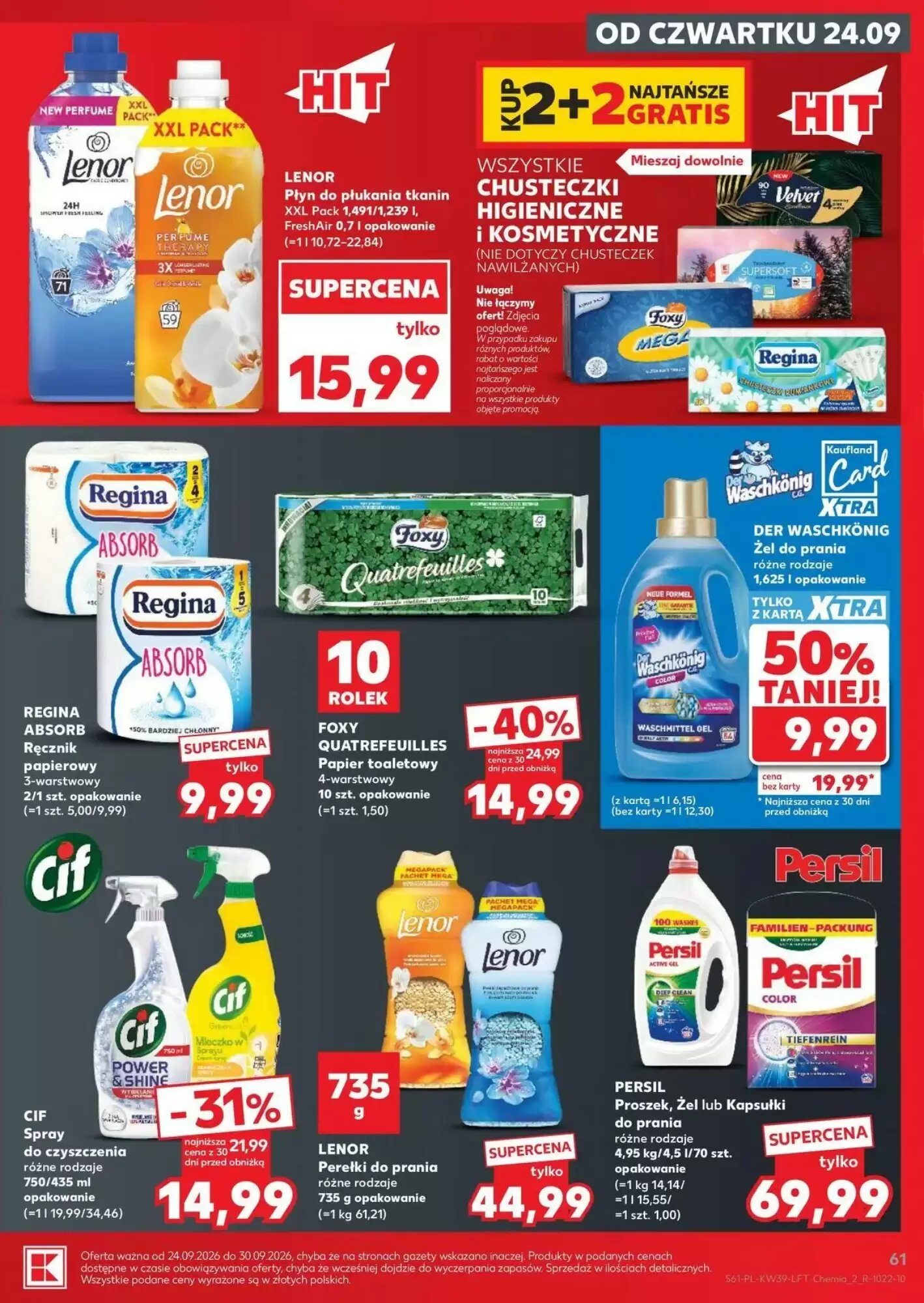 Gazetka promocyjna Kaufland  ważna od 24.09.2026 - Strona 61.