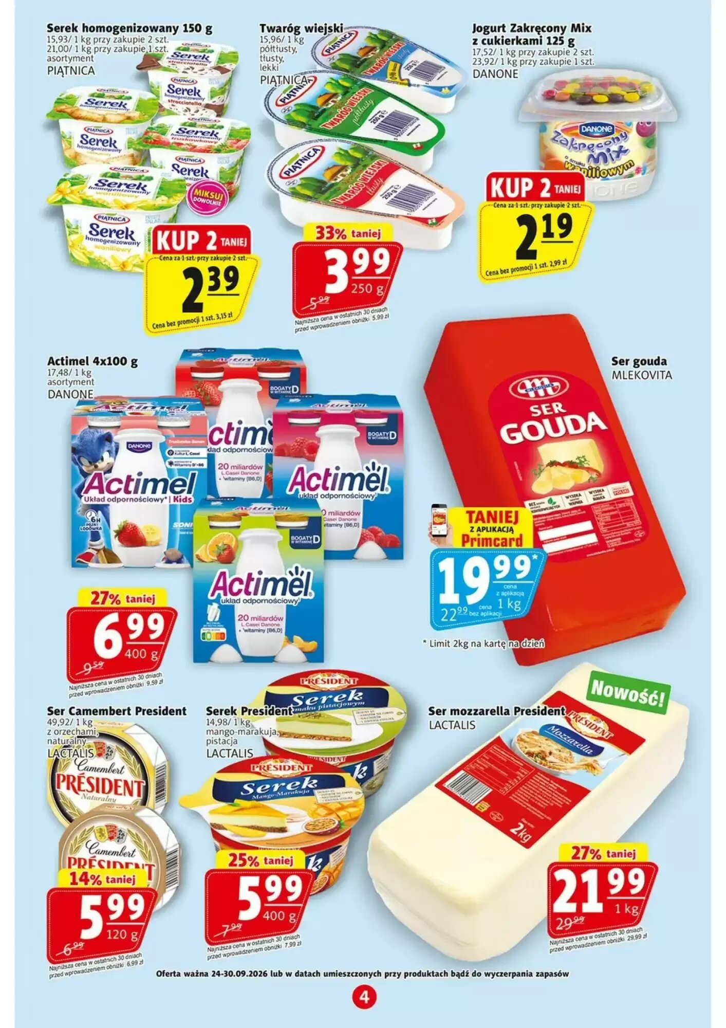 Gazetka promocyjna Prim Market  ważna od 24.09.2026 - Strona 4.