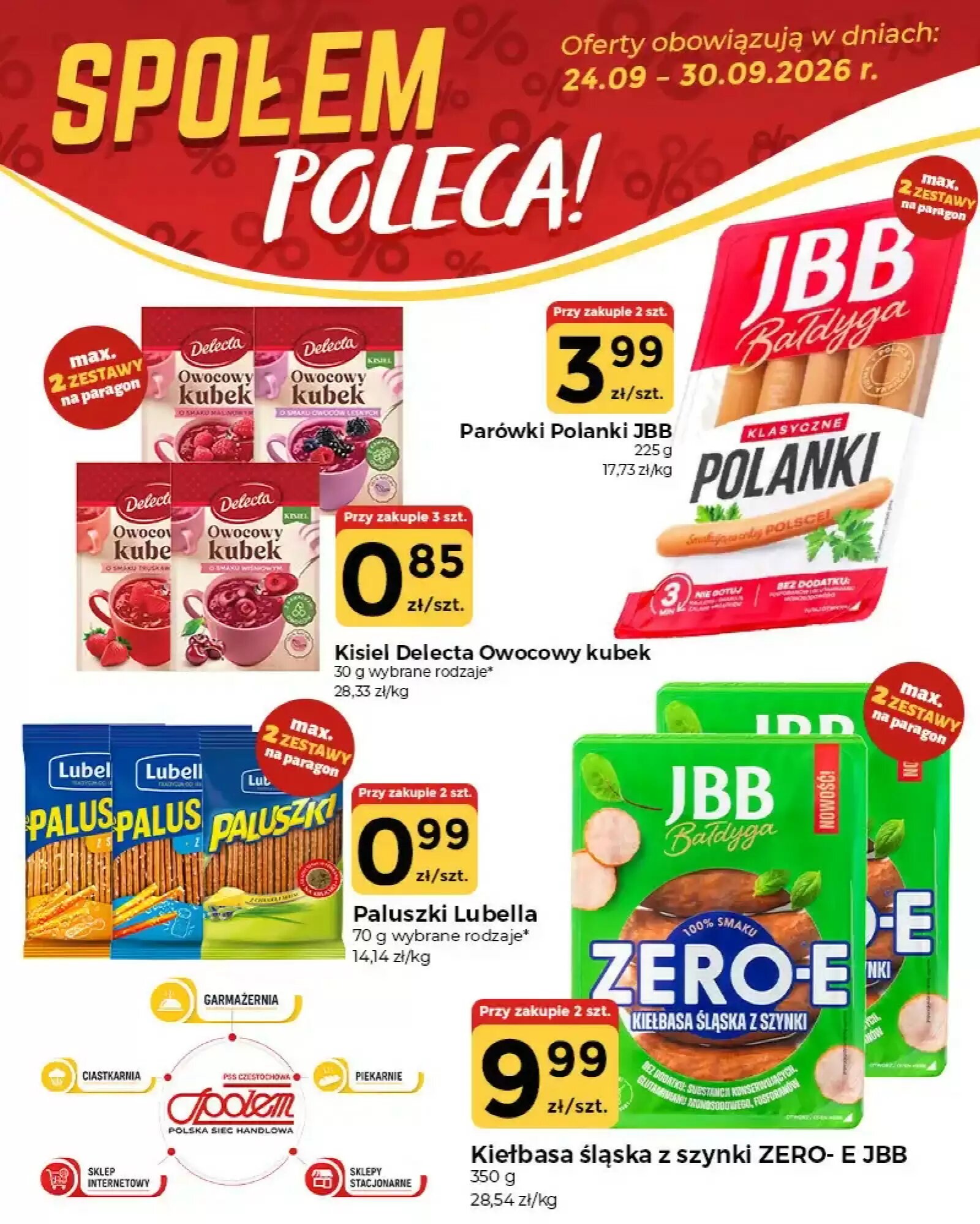 Gazetka promocyjna Społem  ważna od 24.09.2026 - Strona 3.