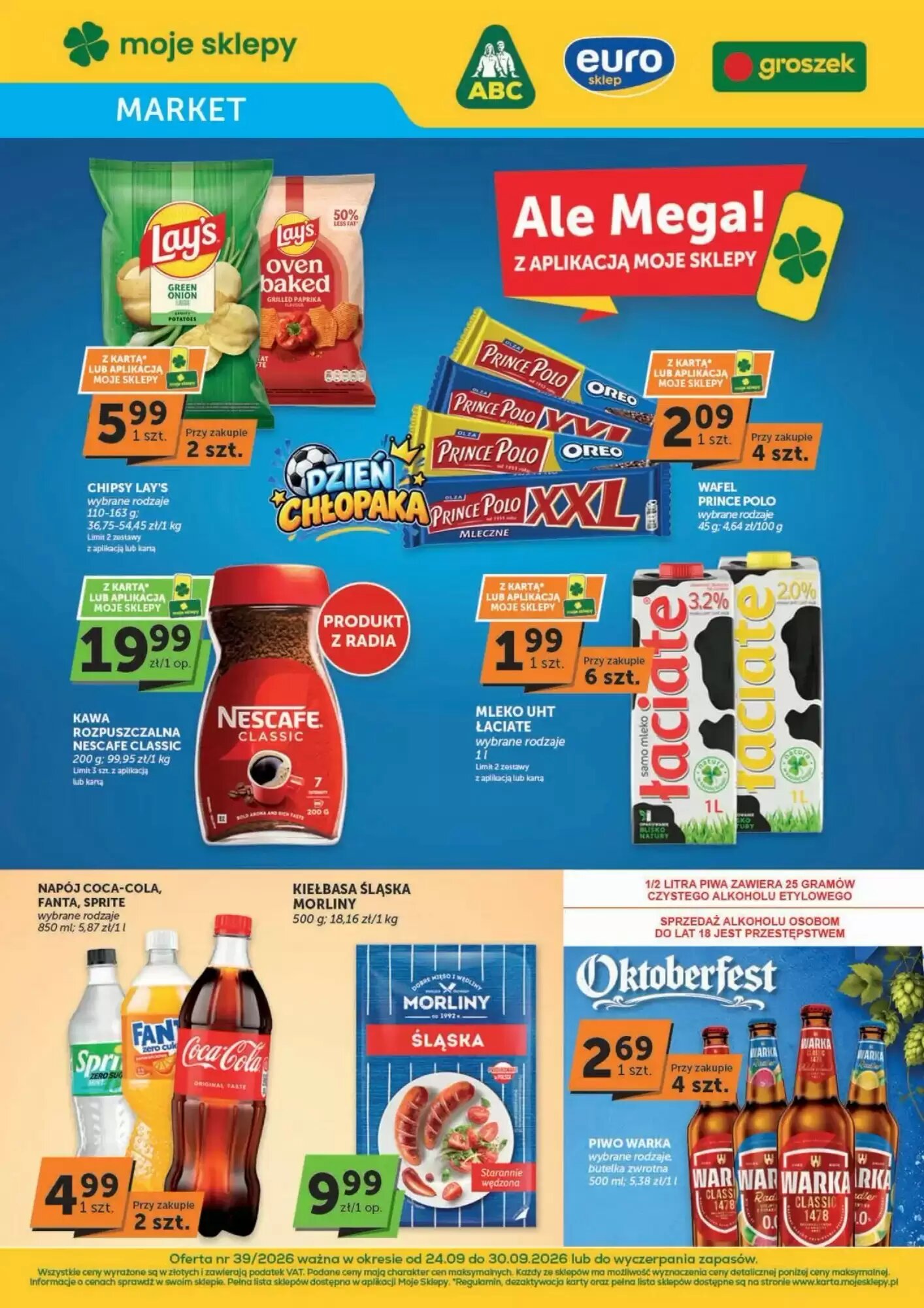 Gazetka promocyjna Groszek  ważna od 24.09.2026 - Strona 1.