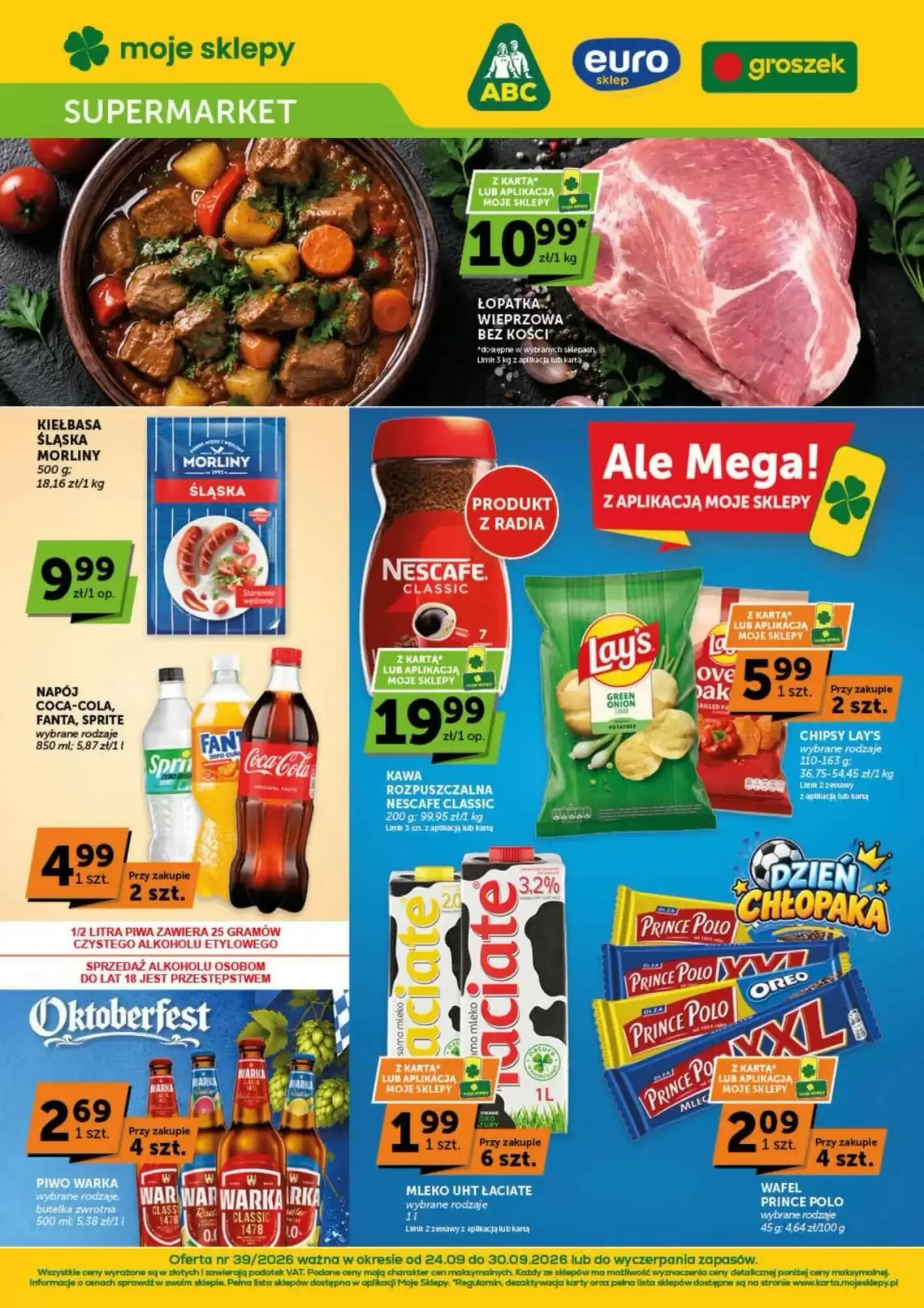 Gazetka promocyjna Groszek  ważna od 24.09.2026 - Strona 1.