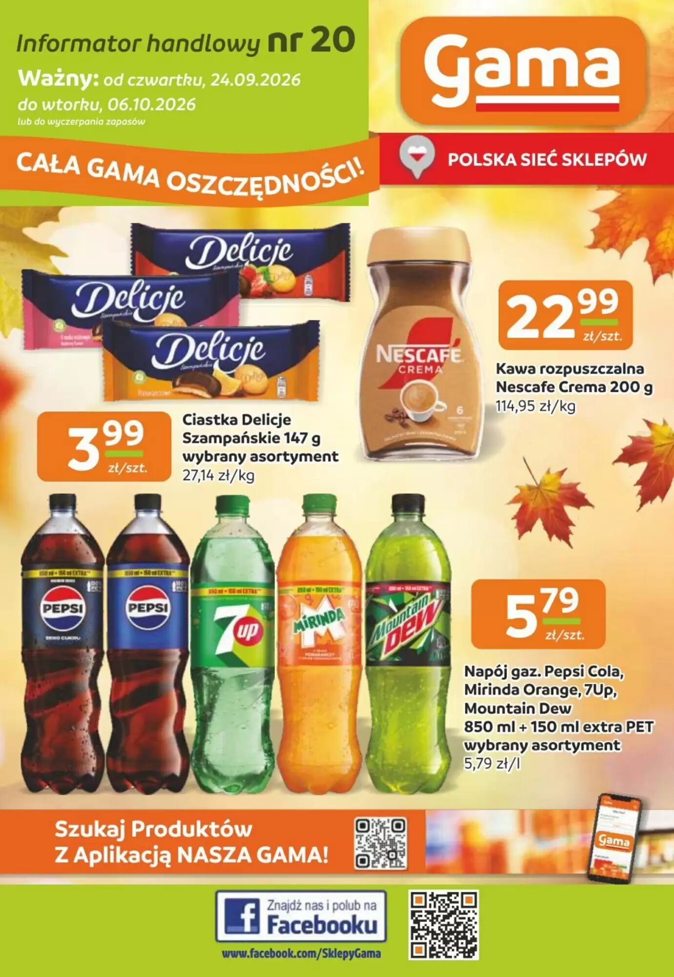Gazetka promocyjna Gama ważna od 24.09.2026 - Strona 1.