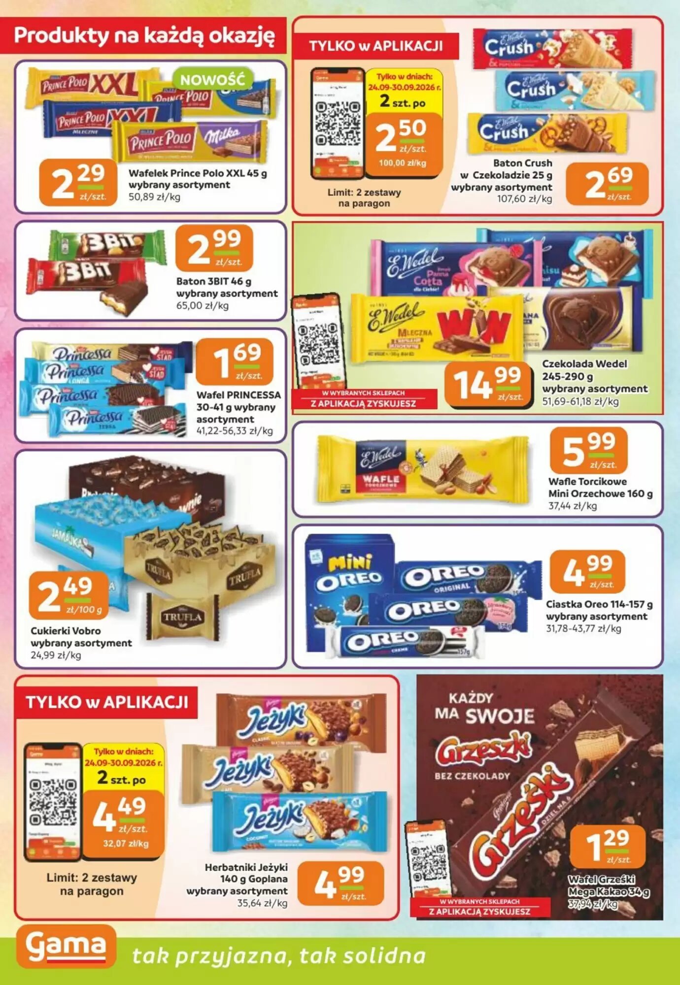 Gazetka promocyjna Gama  ważna od 24.09.2026 - Strona 4.