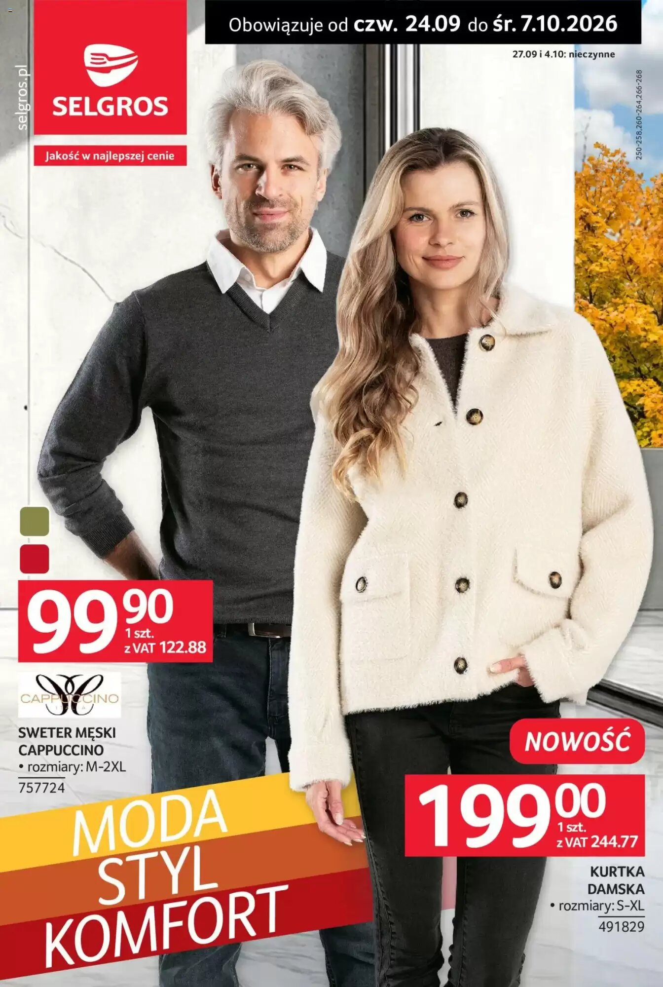 Gazetka promocyjna Selgros ważna od 24.09.2026 - Strona 1.