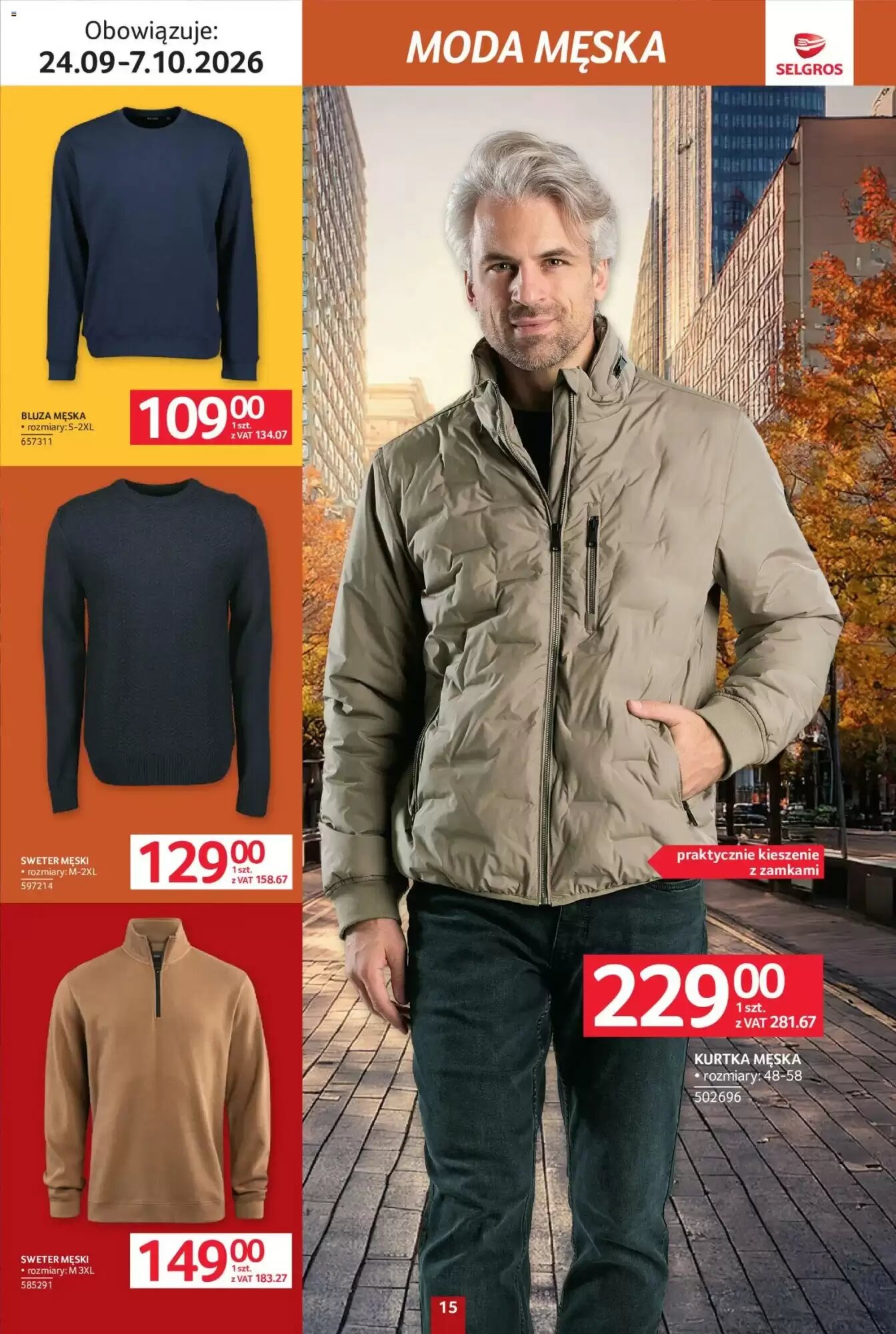 Gazetka promocyjna Selgros  ważna od 24.09.2026 - Strona 15.