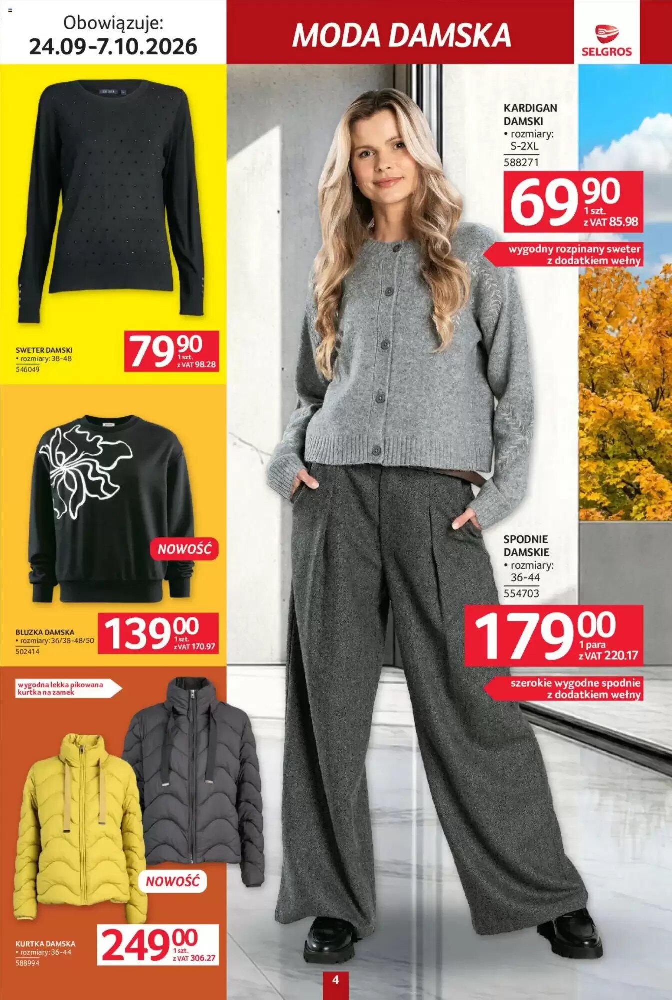 Gazetka promocyjna Selgros  ważna od 24.09.2026 - Strona 4.