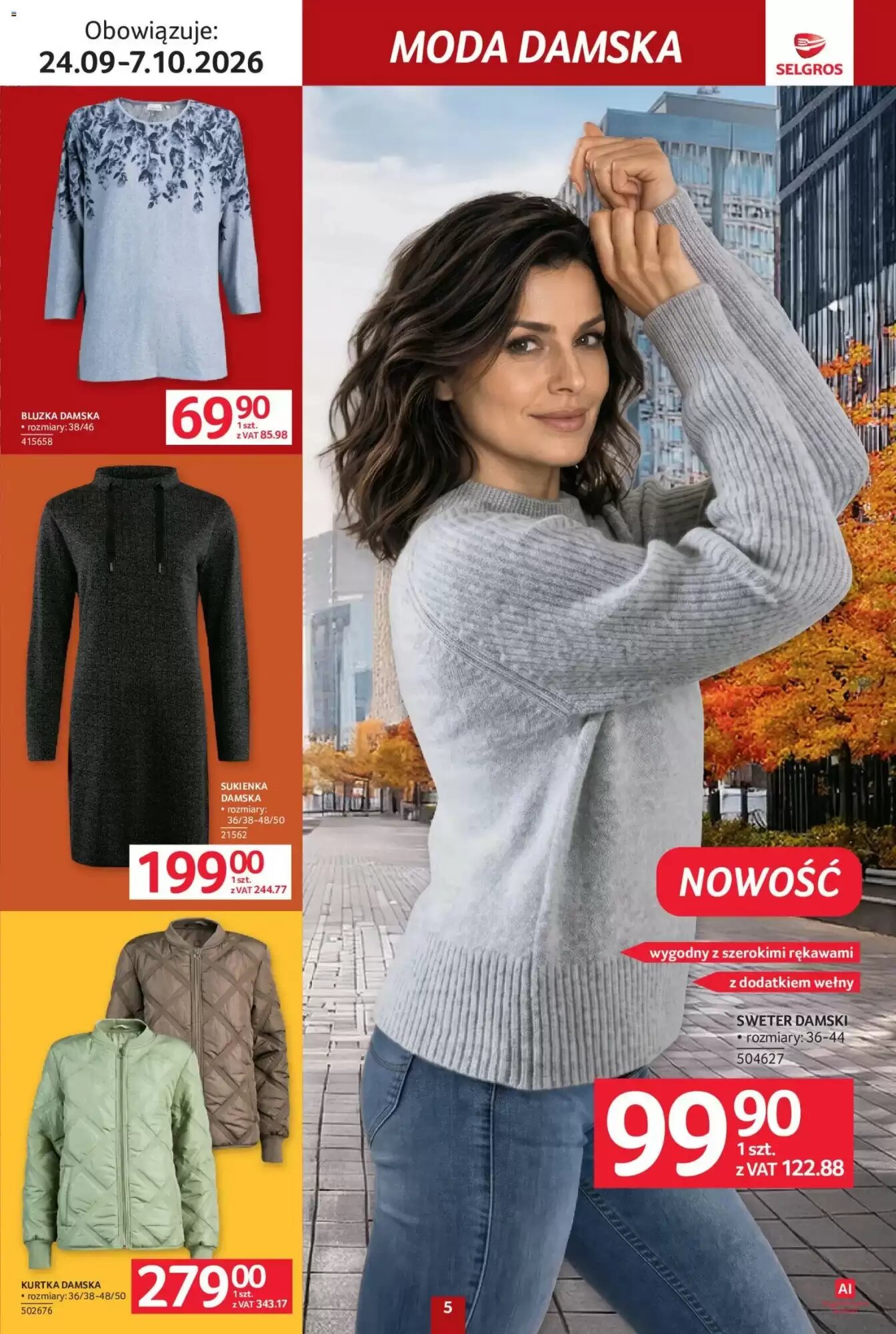 Gazetka promocyjna Selgros  ważna od 24.09.2026 - Strona 5.