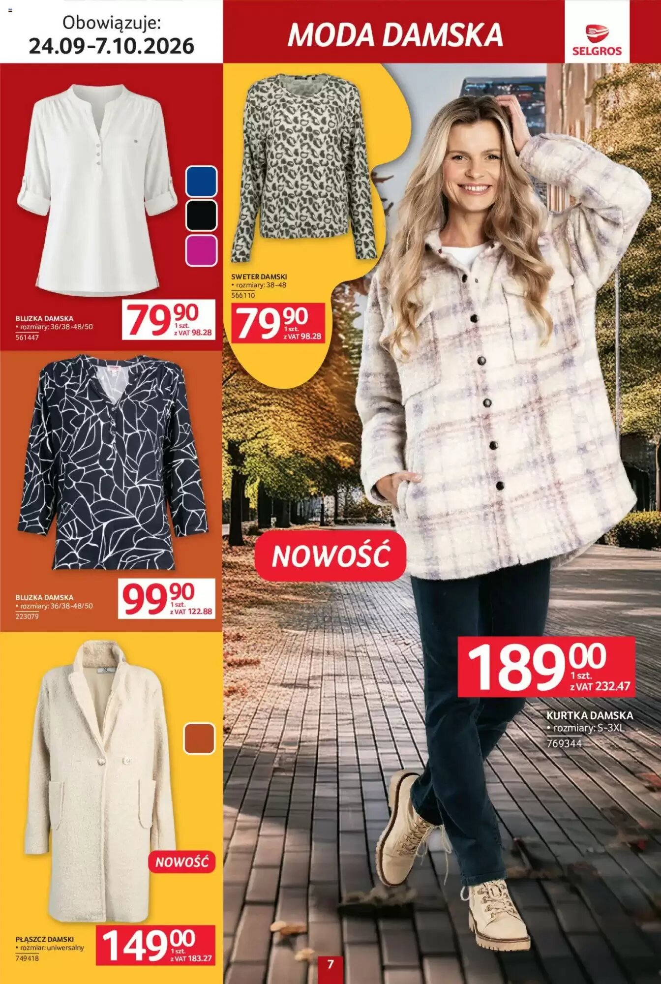 Gazetka promocyjna Selgros  ważna od 24.09.2026 - Strona 7.