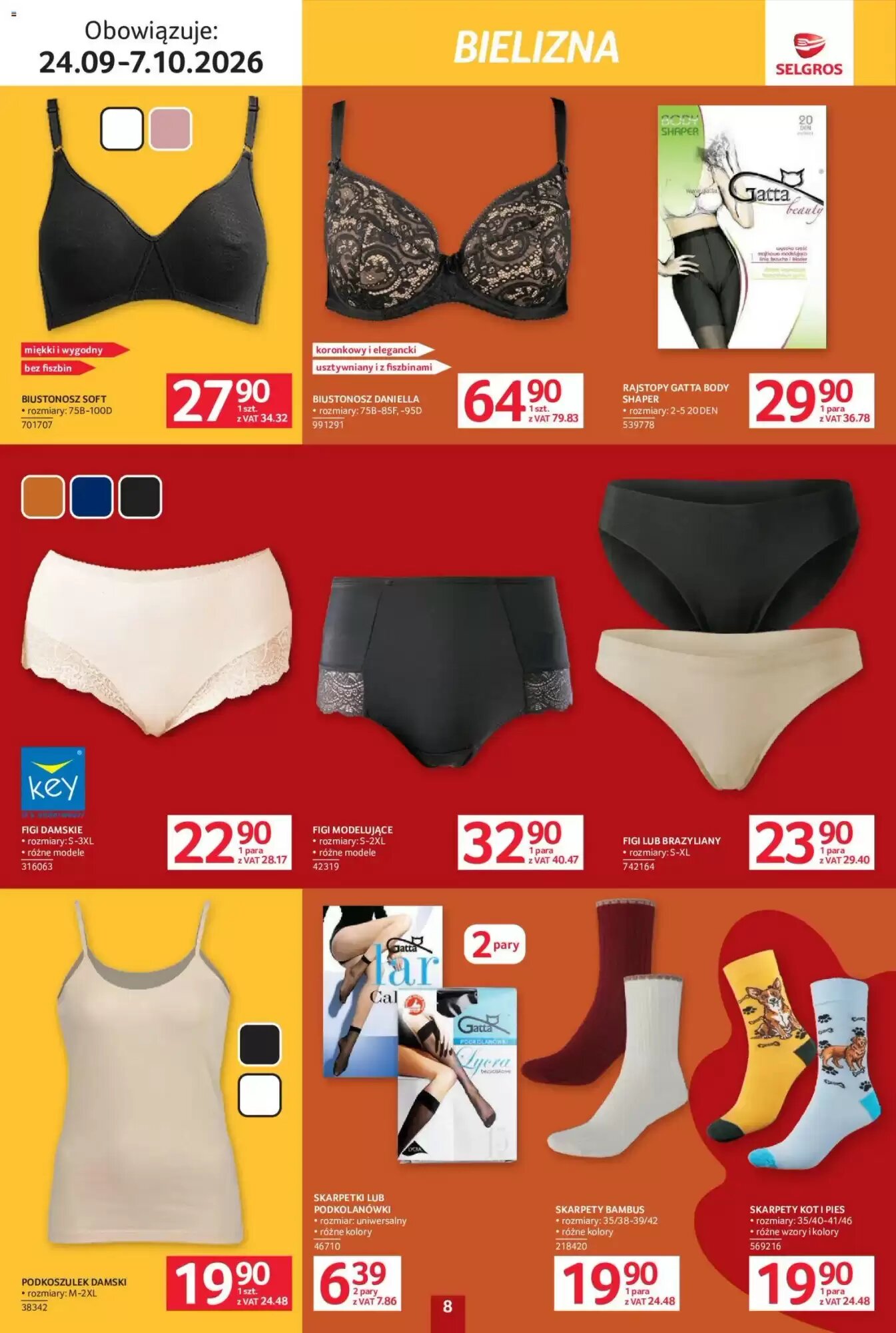 Gazetka promocyjna Selgros  ważna od 24.09.2026 - Strona 8.