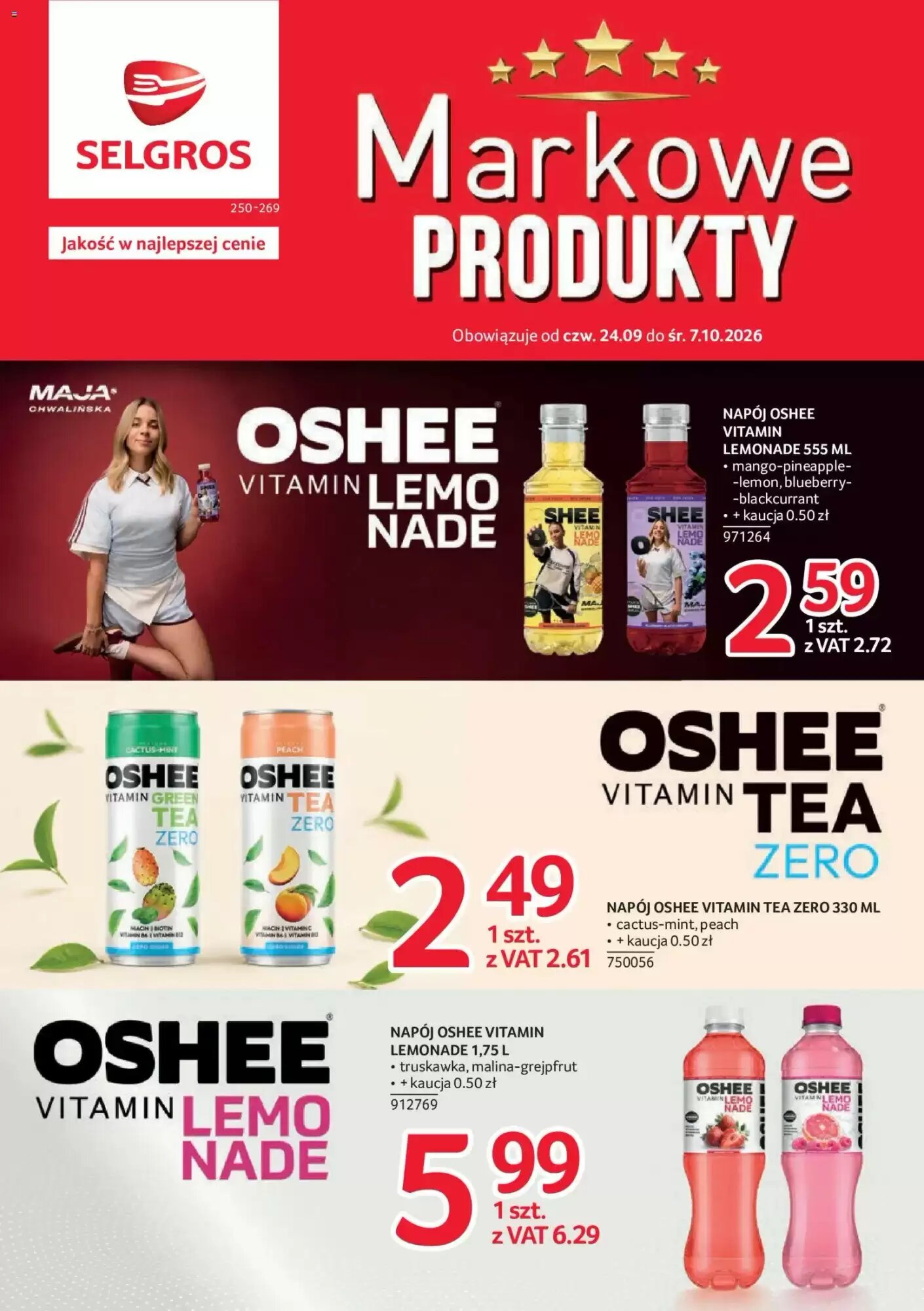 Gazetka promocyjna Selgros ważna od 24.09.2026 - Strona 1.