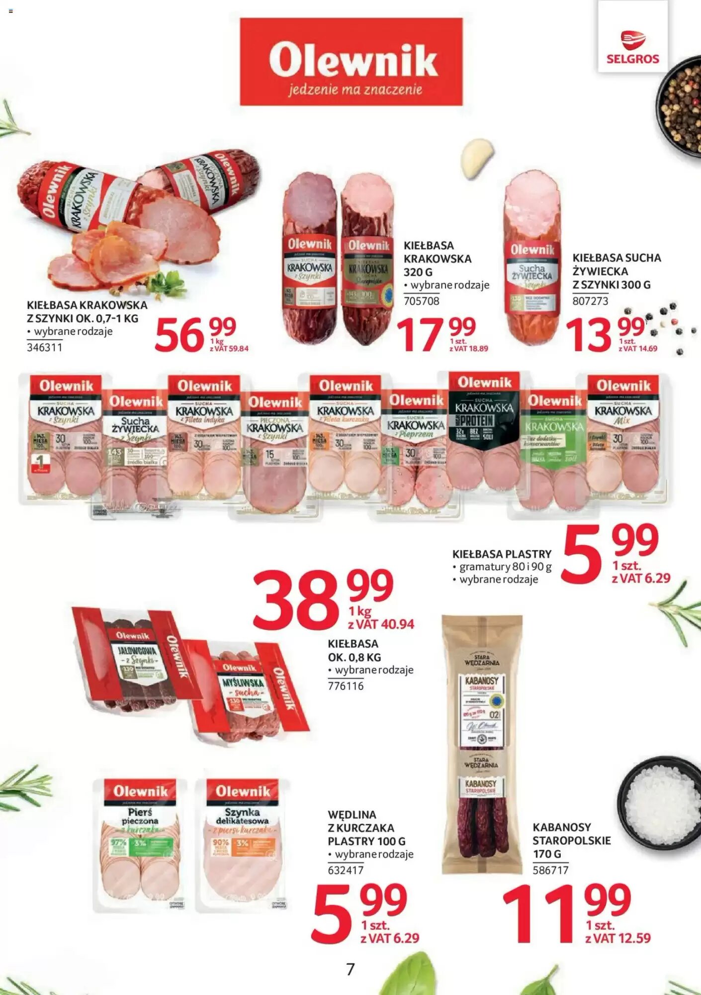 Gazetka promocyjna Selgros  ważna od 24.09.2026 - Strona 7.