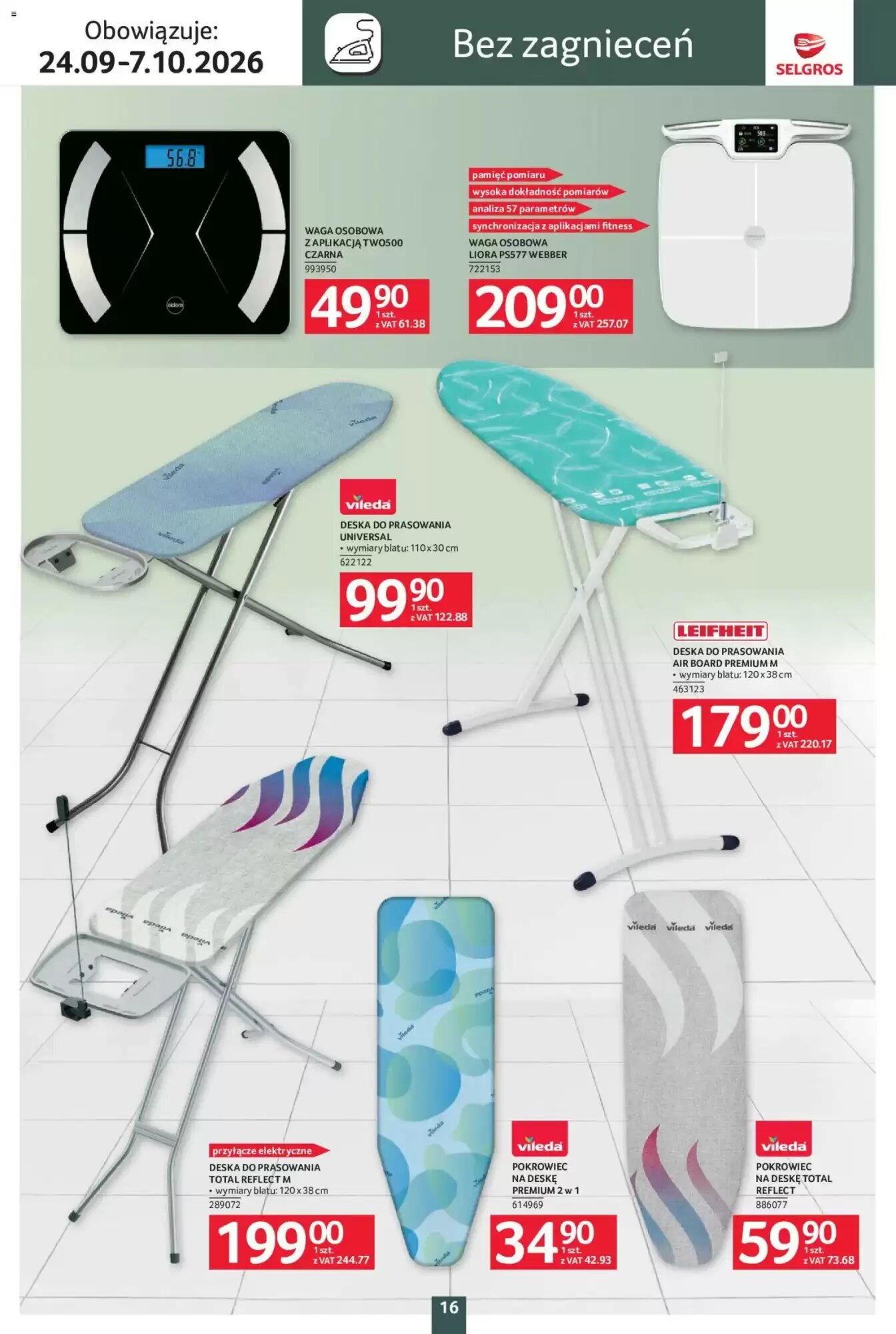 Gazetka promocyjna Selgros  ważna od 24.09.2026 - Strona 16.
