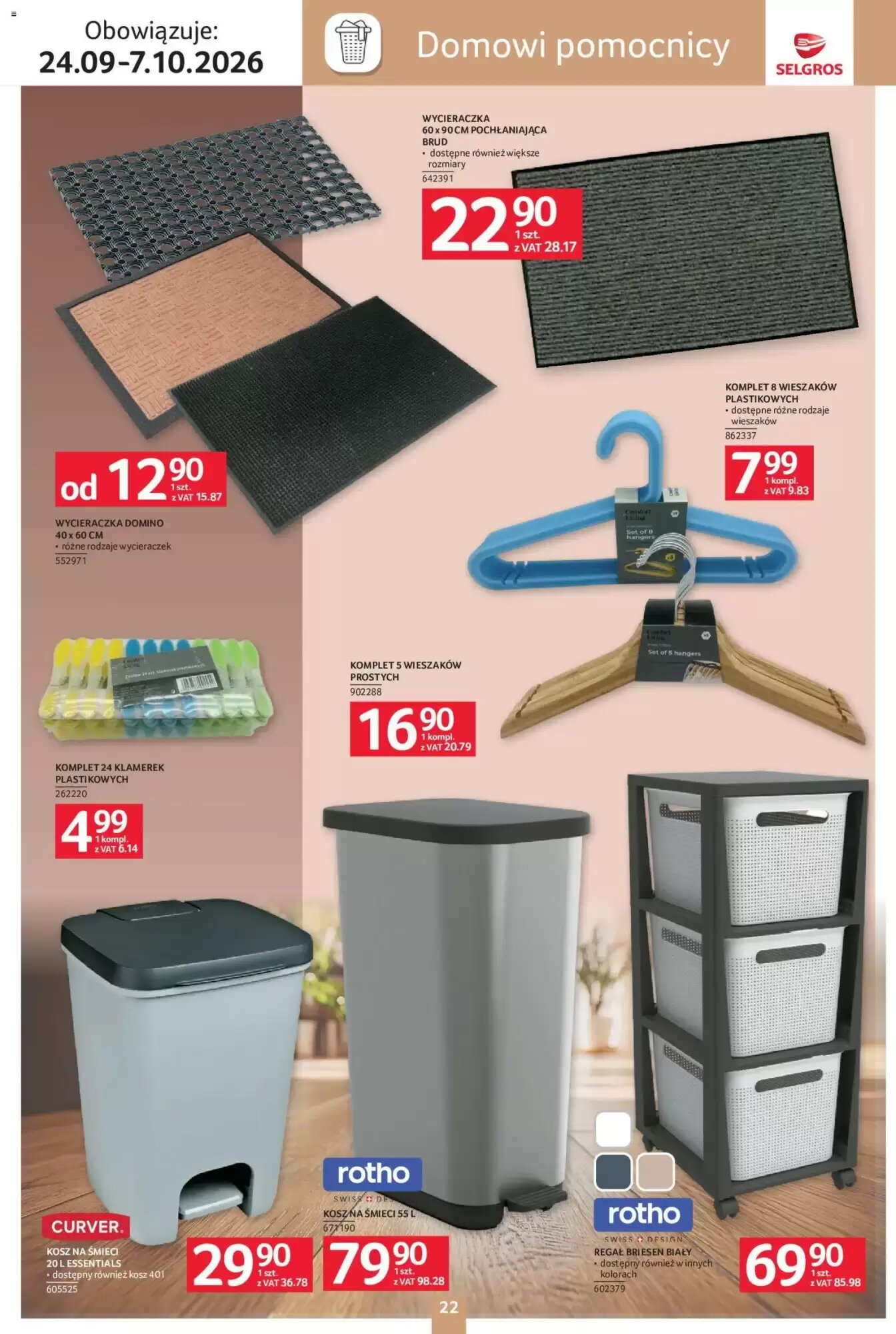 Gazetka promocyjna Selgros  ważna od 24.09.2026 - Strona 22.