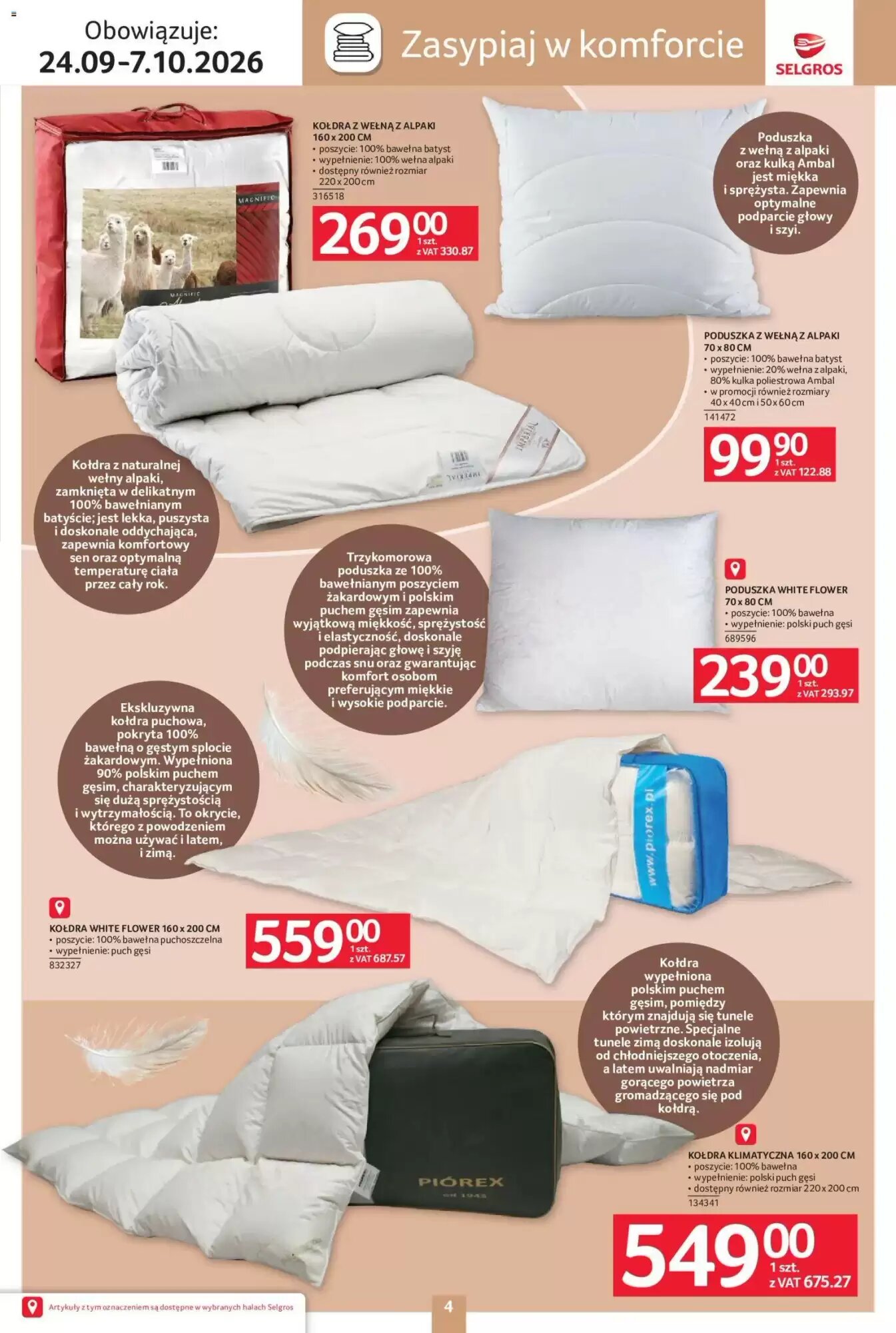 Gazetka promocyjna Selgros  ważna od 24.09.2026 - Strona 4.