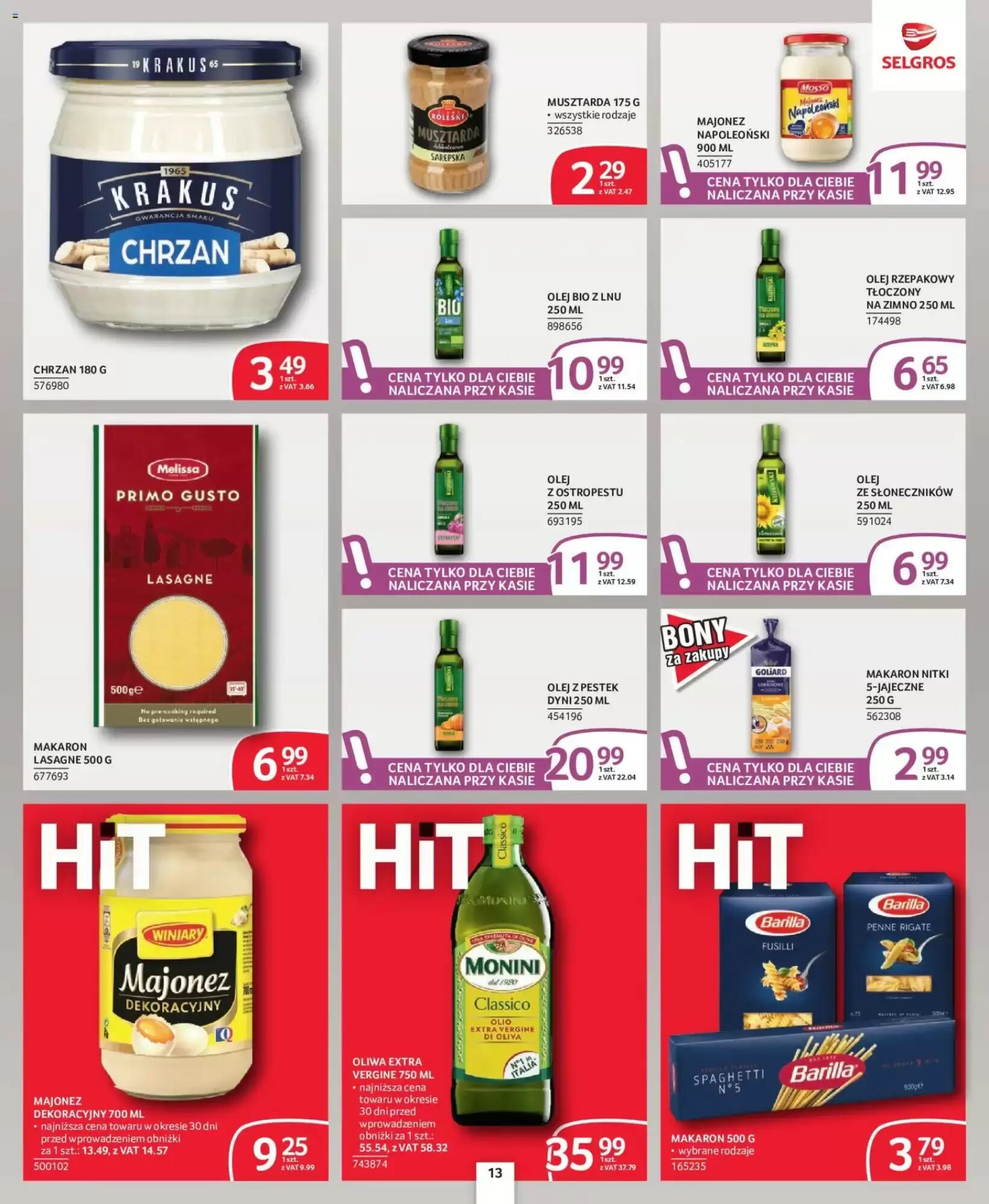 Gazetka promocyjna Selgros  ważna od 24.09.2026 - Strona 13.