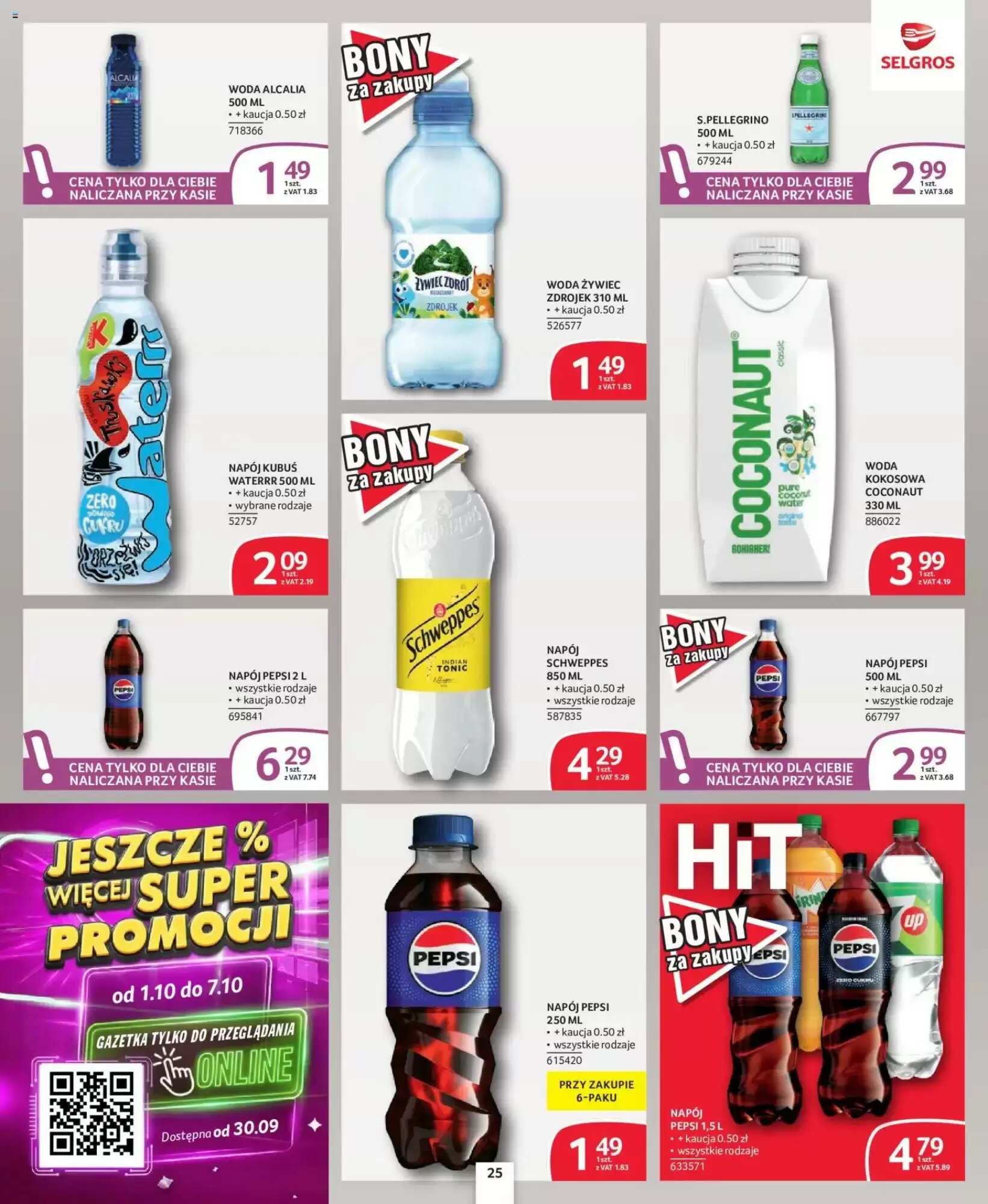 Gazetka promocyjna Selgros  ważna od 24.09.2026 - Strona 25.