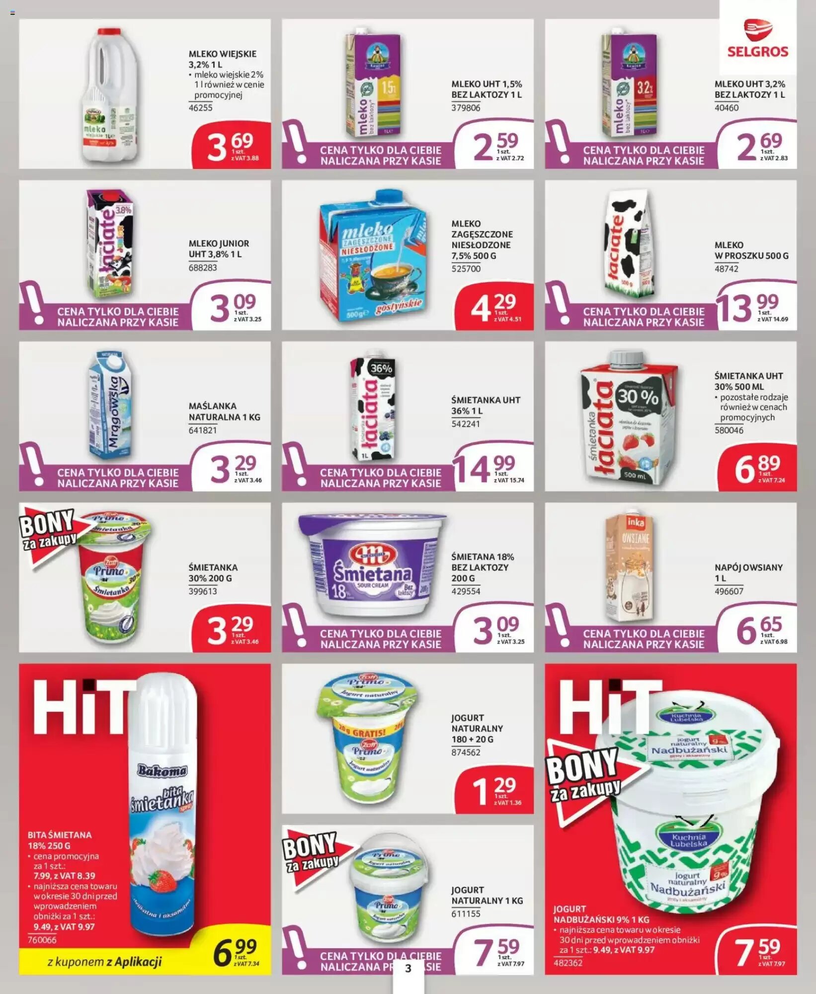 Gazetka promocyjna Selgros  ważna od 24.09.2026 - Strona 3.