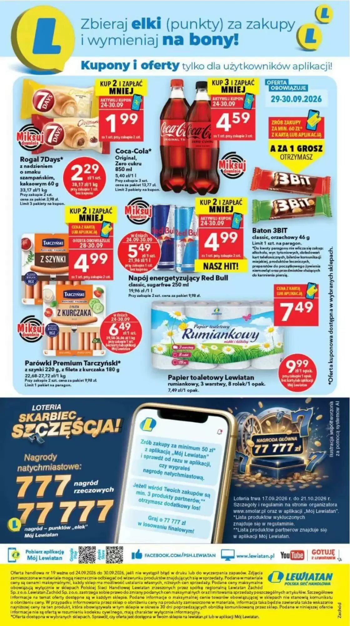 Gazetka promocyjna Lewiatan  ważna od 24.09.2026 - Strona 8.