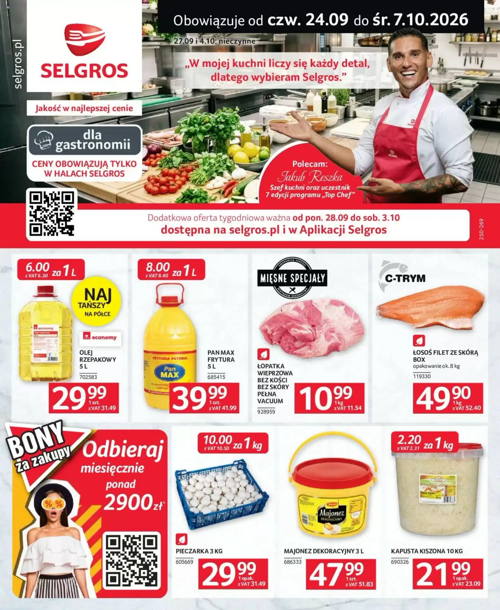 Gazetka promocyjna Selgros  ważna od 24.09.2026 - Strona 1.