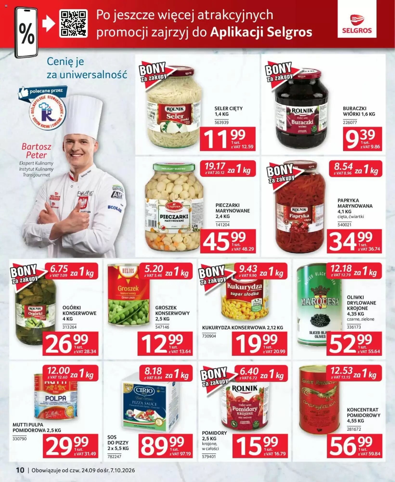 Gazetka promocyjna Selgros  ważna od 24.09.2026 - Strona 10.