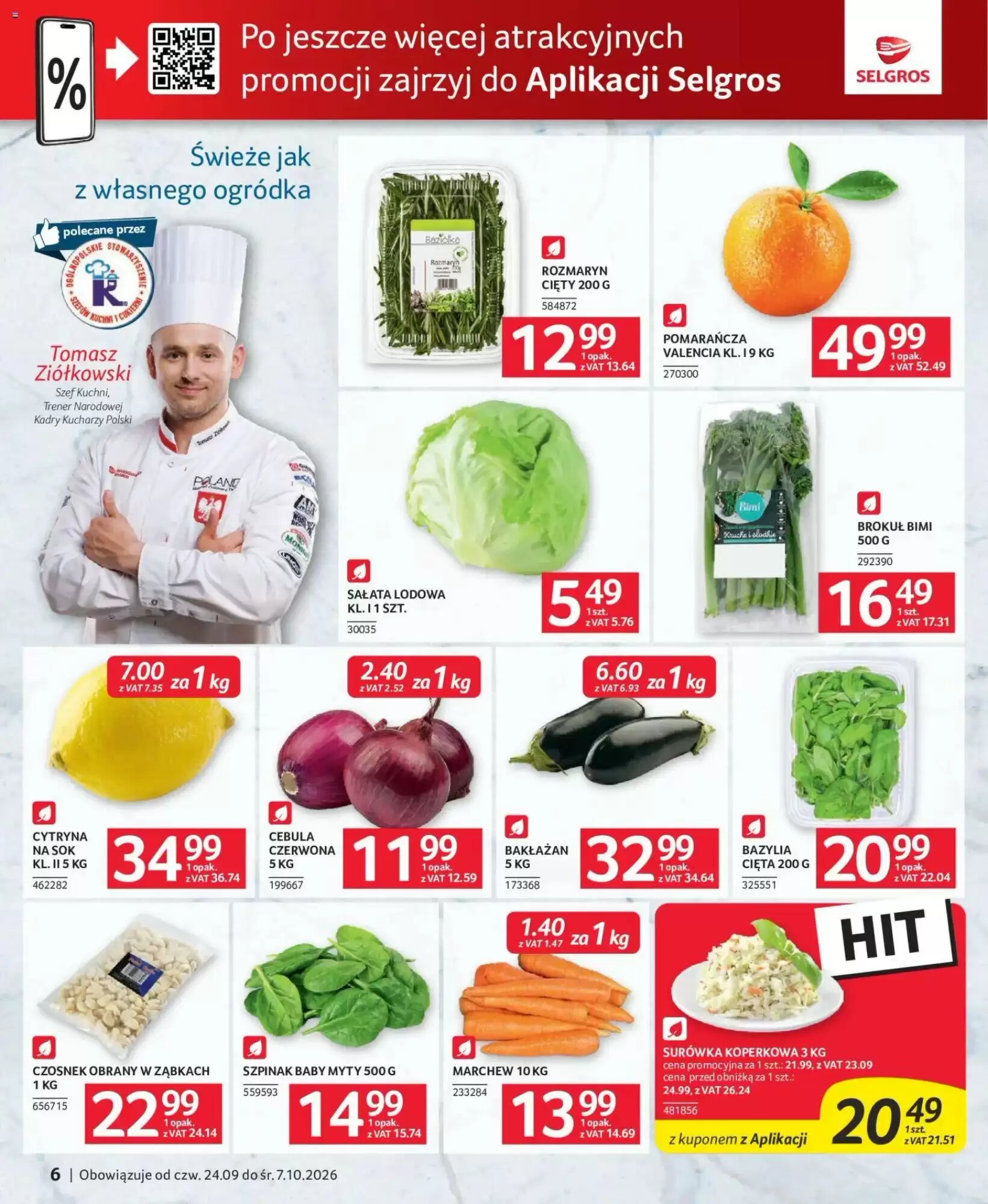 Gazetka promocyjna Selgros  ważna od 24.09.2026 - Strona 6.