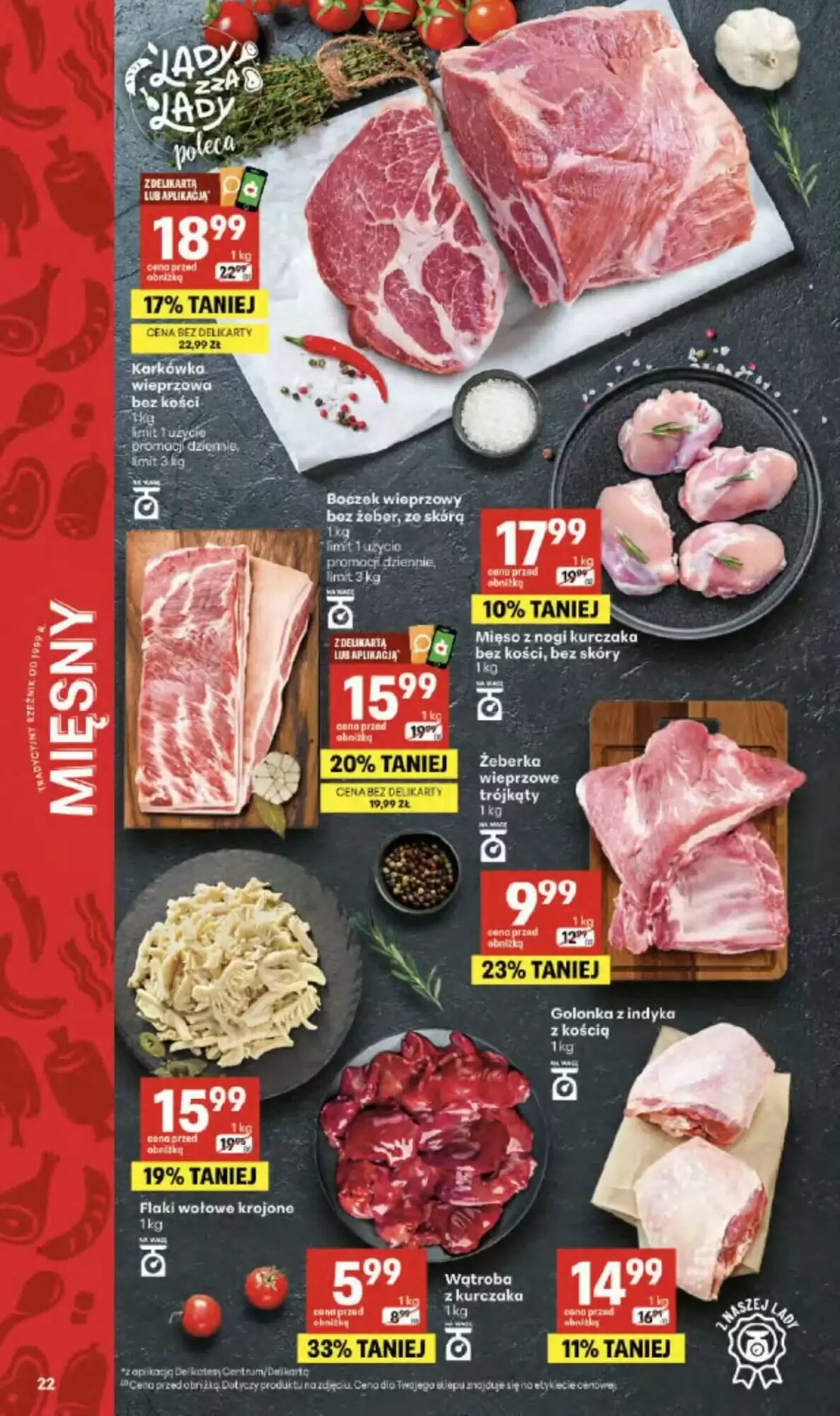 Gazetka promocyjna Delikatesy Centrum  ważna od 24.09.2026 - Strona 22.