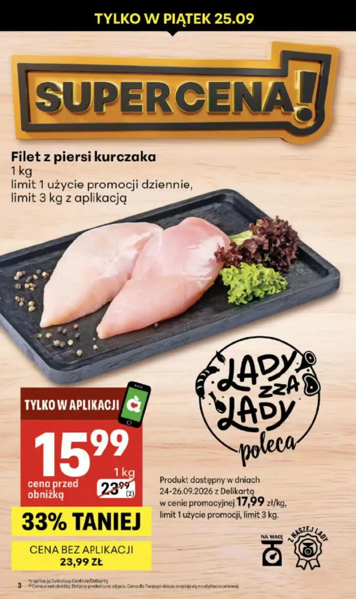 Gazetka promocyjna Delikatesy Centrum  ważna od 24.09.2026 - Strona 3.