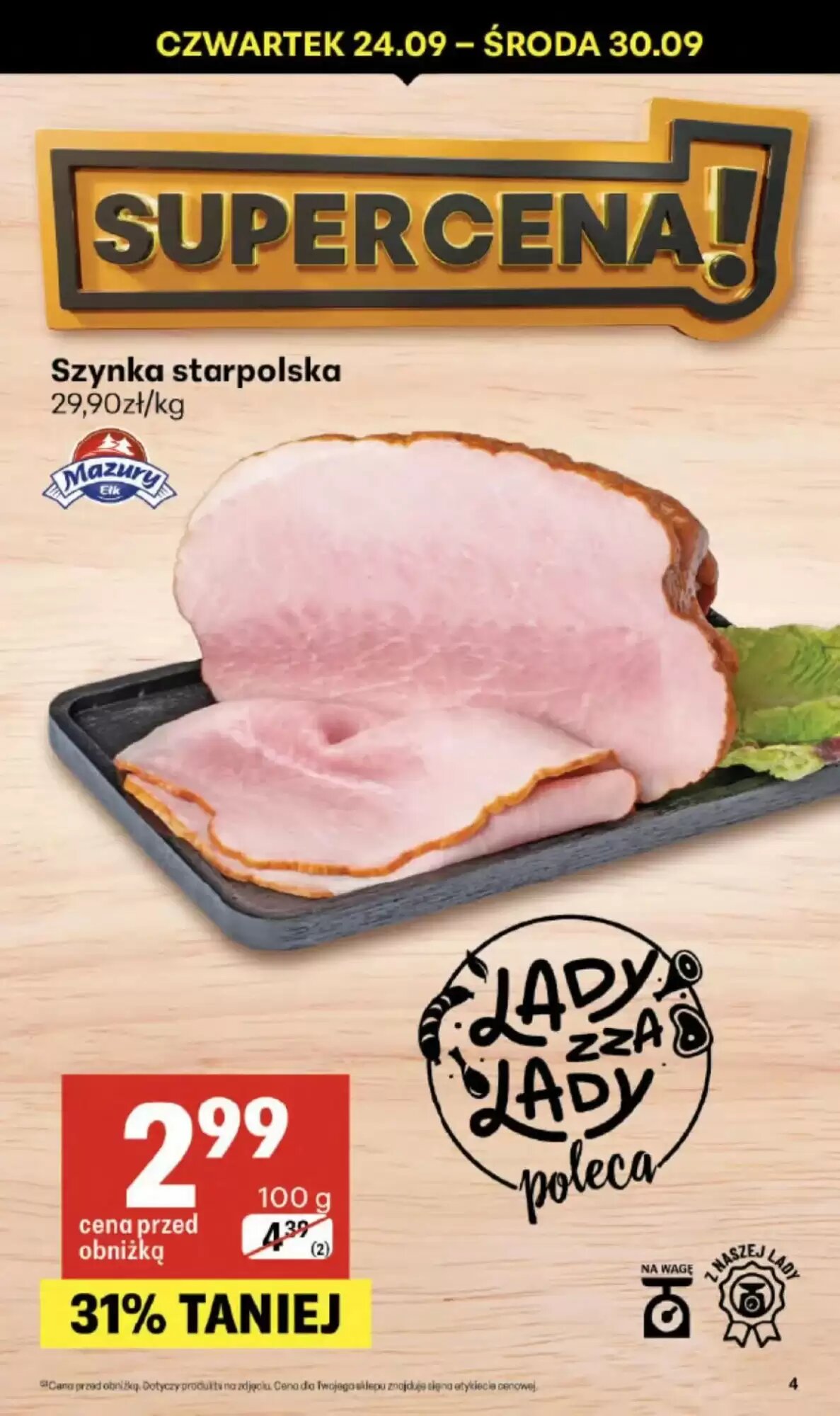 Gazetka promocyjna Delikatesy Centrum  ważna od 24.09.2026 - Strona 4.