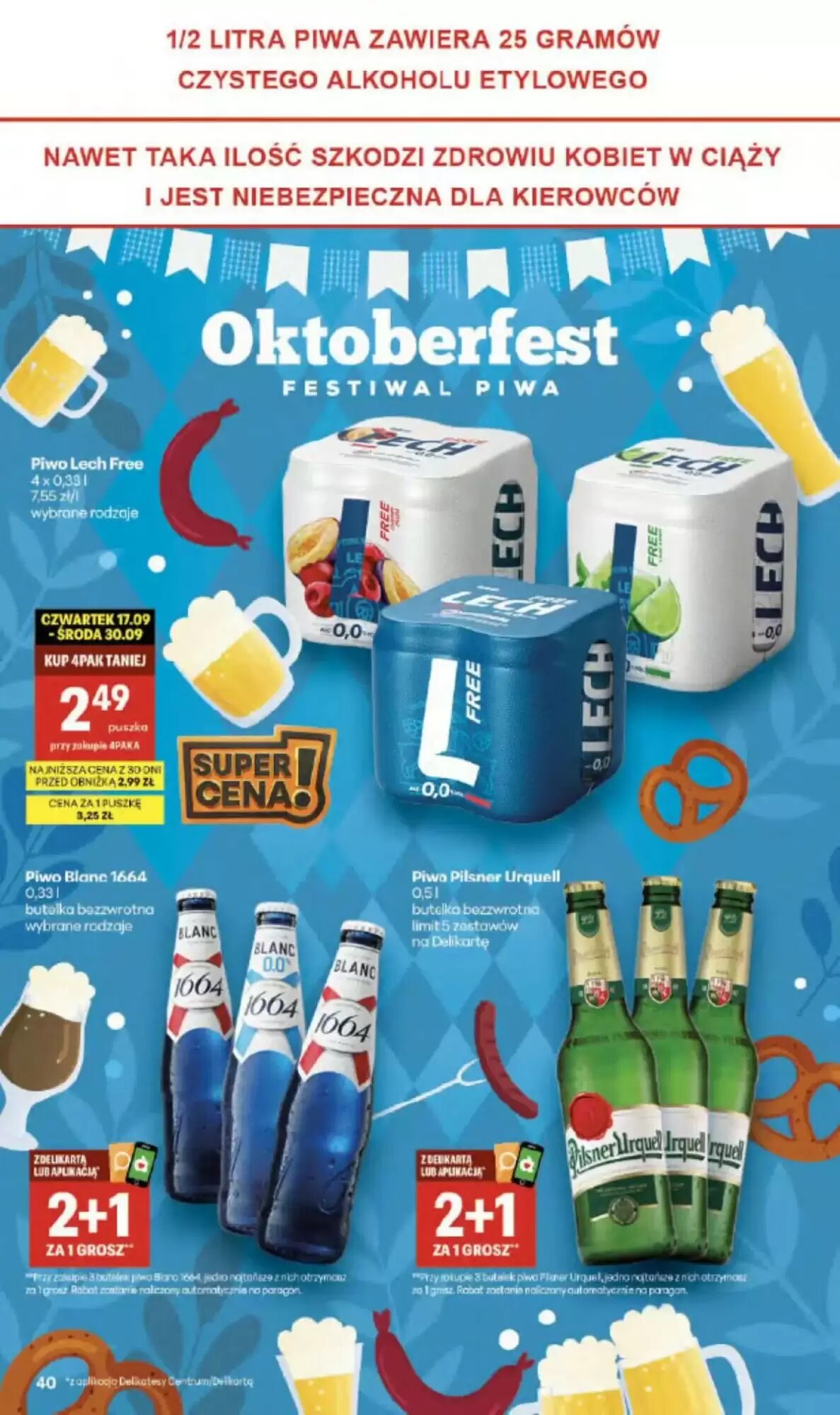 Gazetka promocyjna Delikatesy Centrum  ważna od 24.09.2026 - Strona 40.