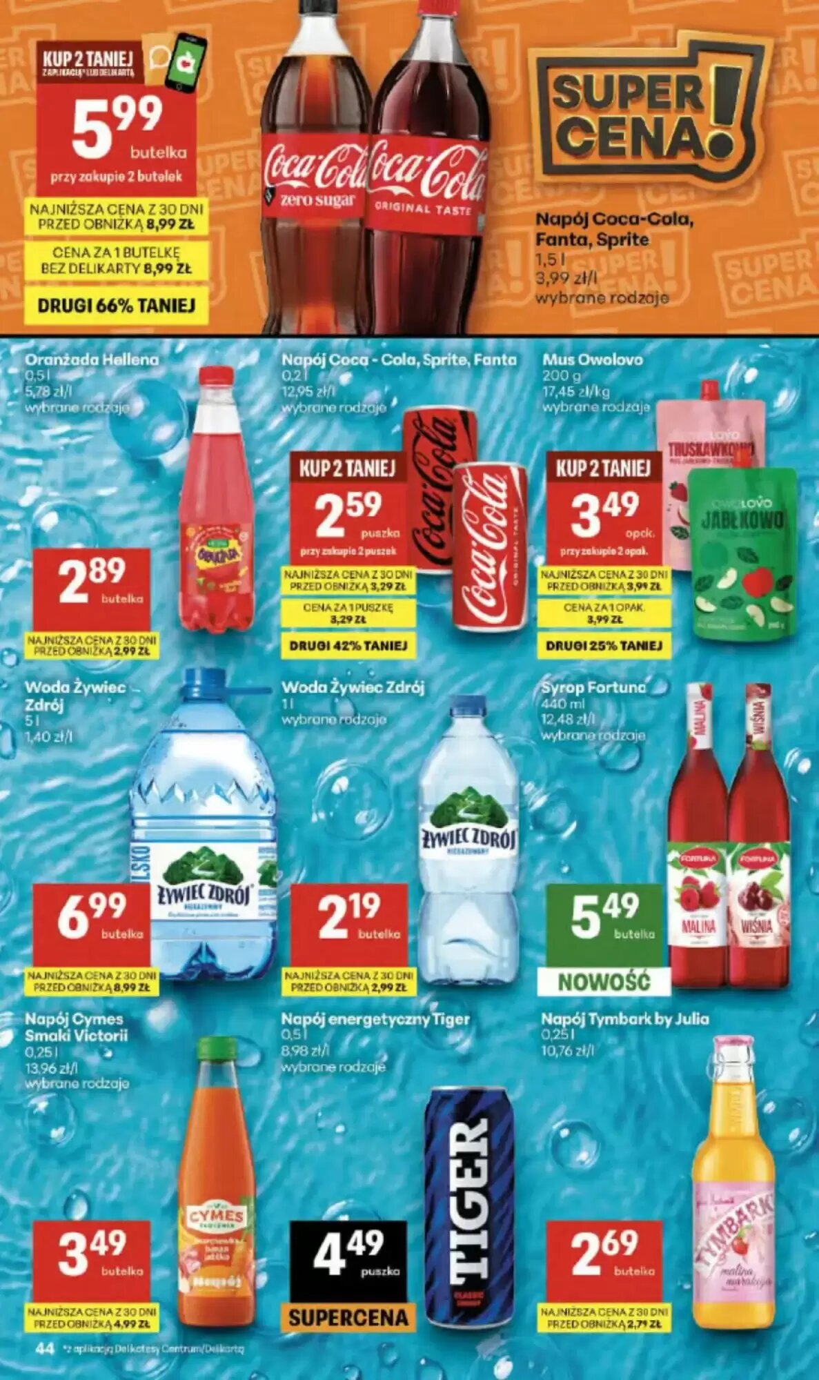 Gazetka promocyjna Delikatesy Centrum  ważna od 24.09.2026 - Strona 44.