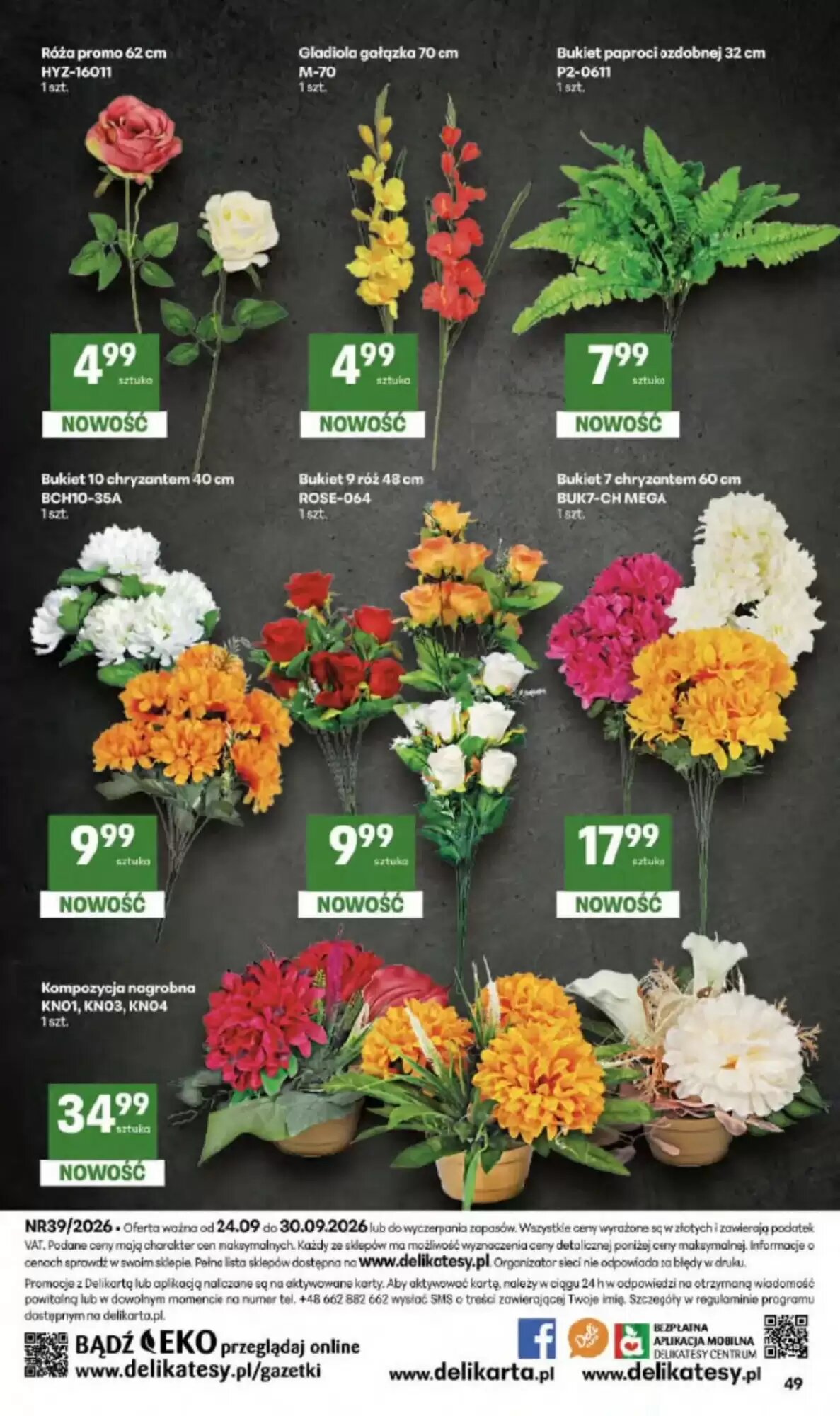 Gazetka promocyjna Delikatesy Centrum  ważna od 24.09.2026 - Strona 49.