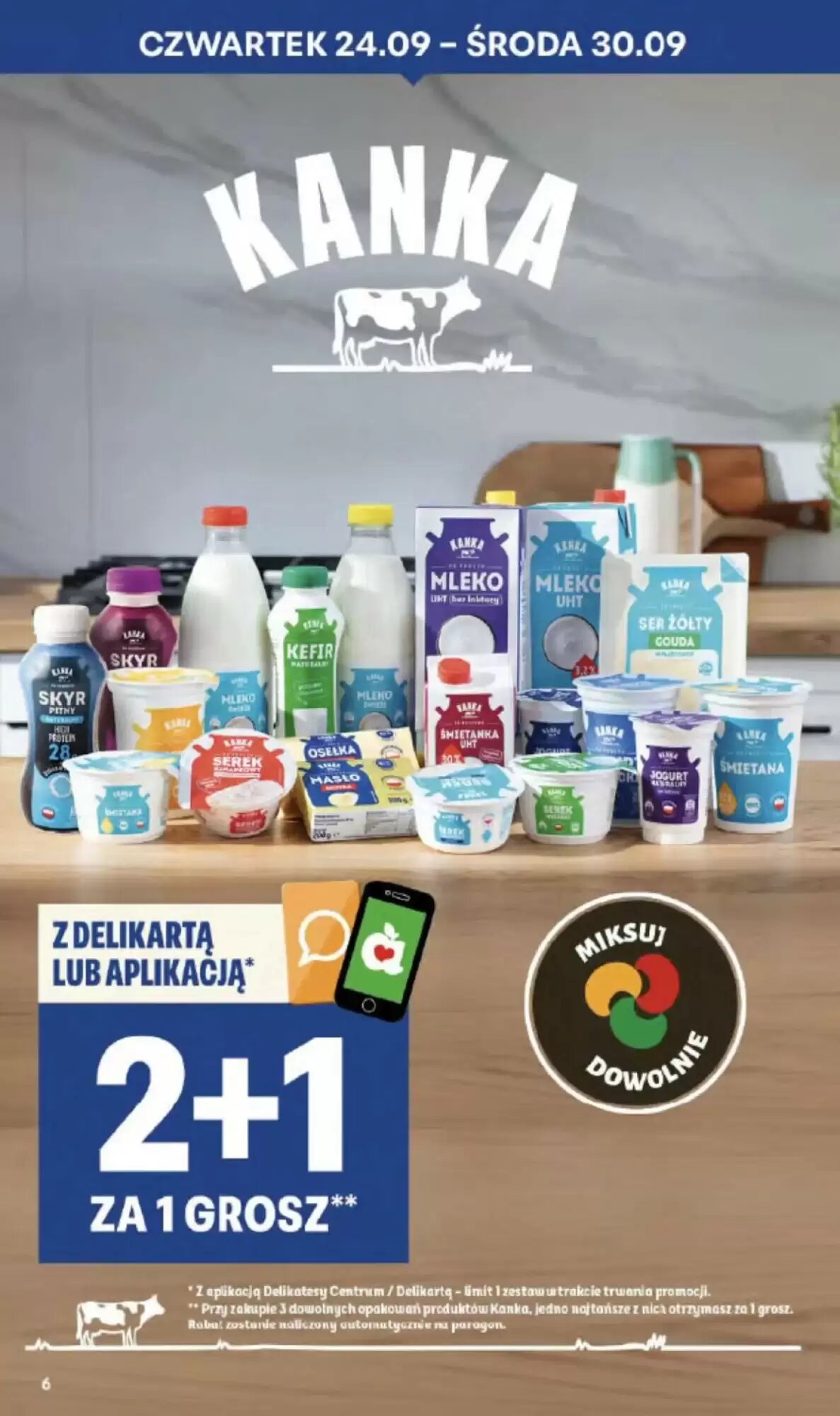 Gazetka promocyjna Delikatesy Centrum  ważna od 24.09.2026 - Strona 6.