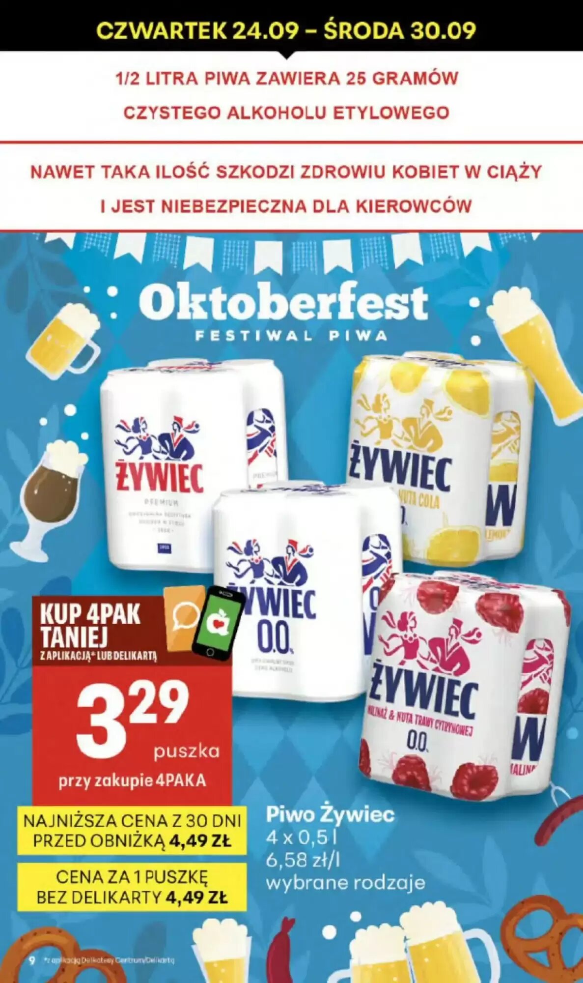 Gazetka promocyjna Delikatesy Centrum  ważna od 24.09.2026 - Strona 9.