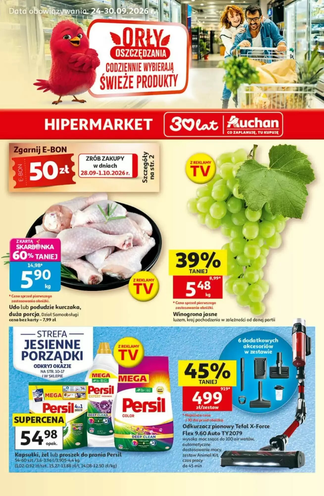 Gazetka promocyjna Auchan ważna od 24.09.2026 - Strona 1.