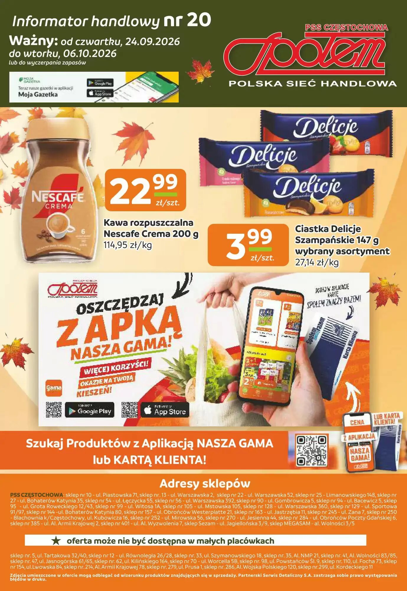 Gazetka promocyjna Społem  ważna od 24.09.2026 - Strona 12.